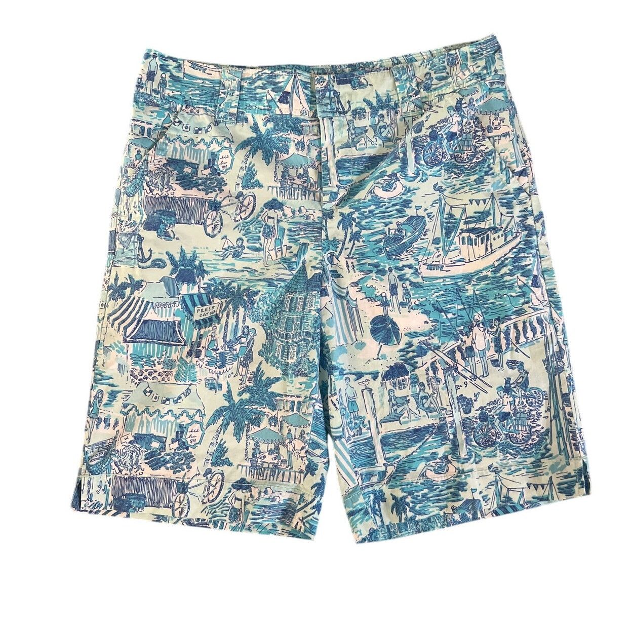 Lilly Pulitzer Lilly Pulitzer Resort Fit Bermuda Shorts Size 4 78133 Size 27" / US 4 / IT 40 - 1 Thumbnail