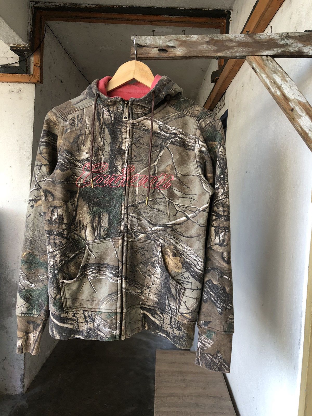 Carhartt Vintage Carhartt Realtree Zipper Up Hoodie Size S / US 4 / IT 40 - 5 Thumbnail