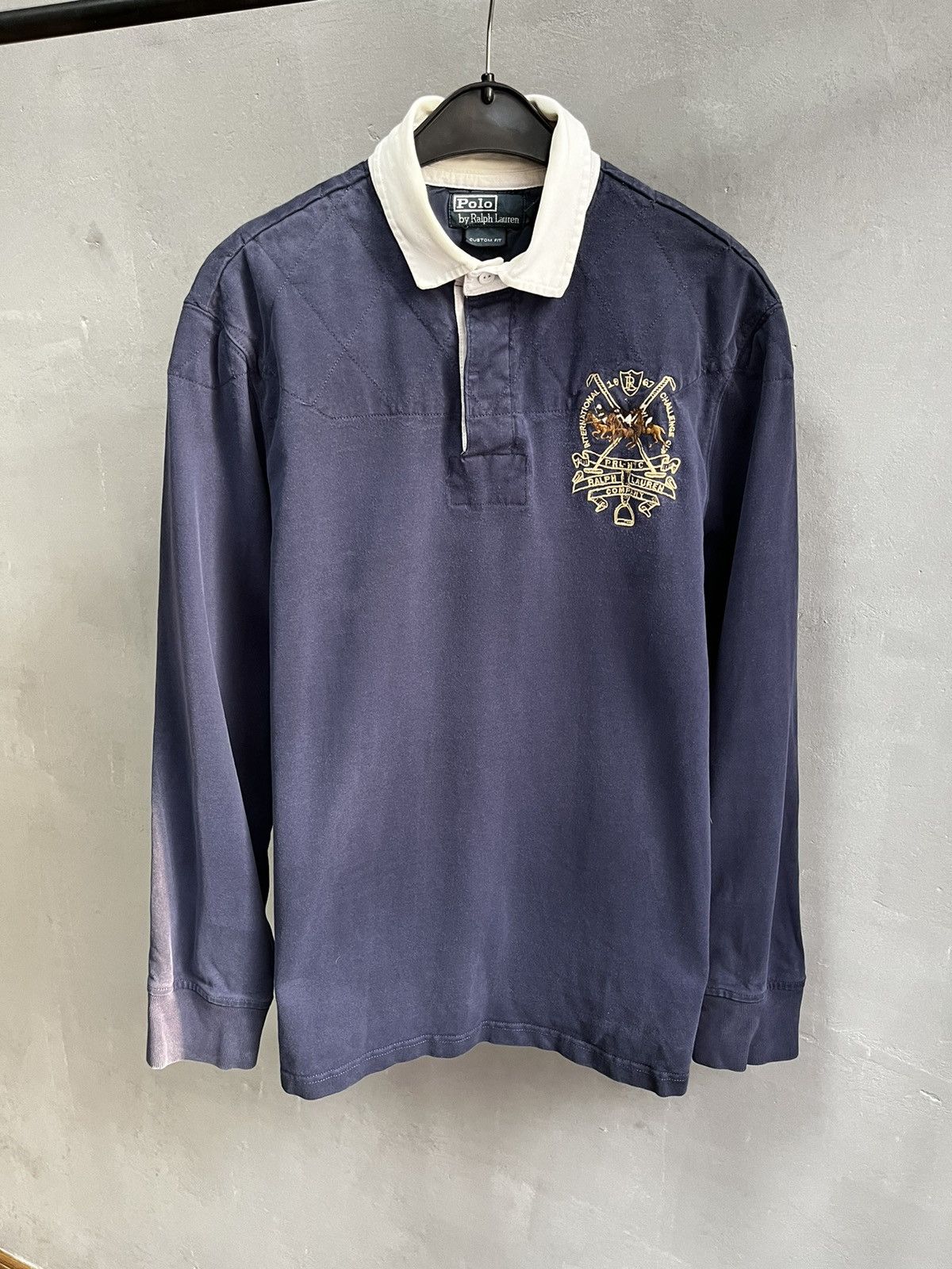 Ralph Lauren × Vintage Polo Ralph Lauren 90s vintage rugby Size US L / EU 52-54 / 3 - 3 Thumbnail