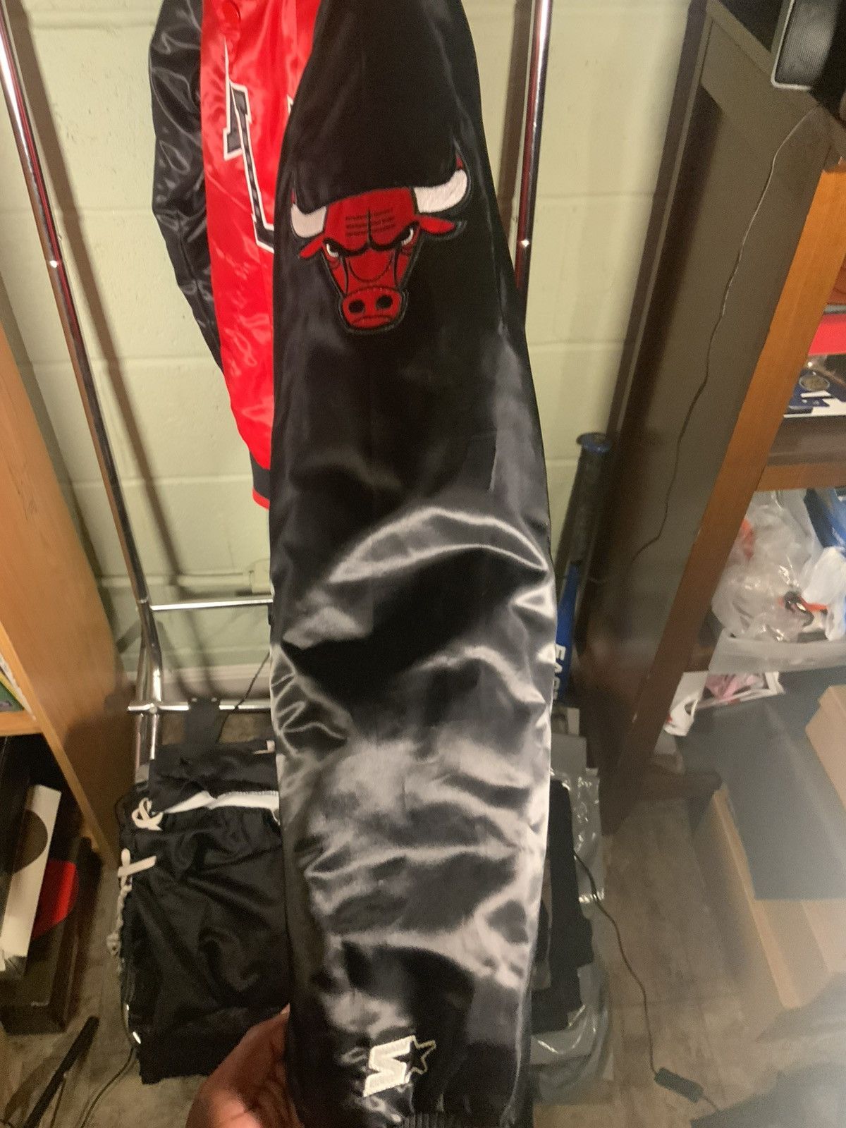 Starter Chicago Bulls Varsity jacket Size US M / EU 48-50 / 2 - 2 Thumbnail