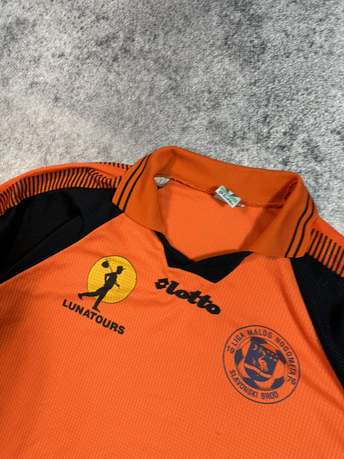 Lotto Sport × Vintage Vintage Lotto Soccer Jersey Streetwear Blokecore Style Rare Size US XL / EU 56 / 4 - 2 Thumbnail