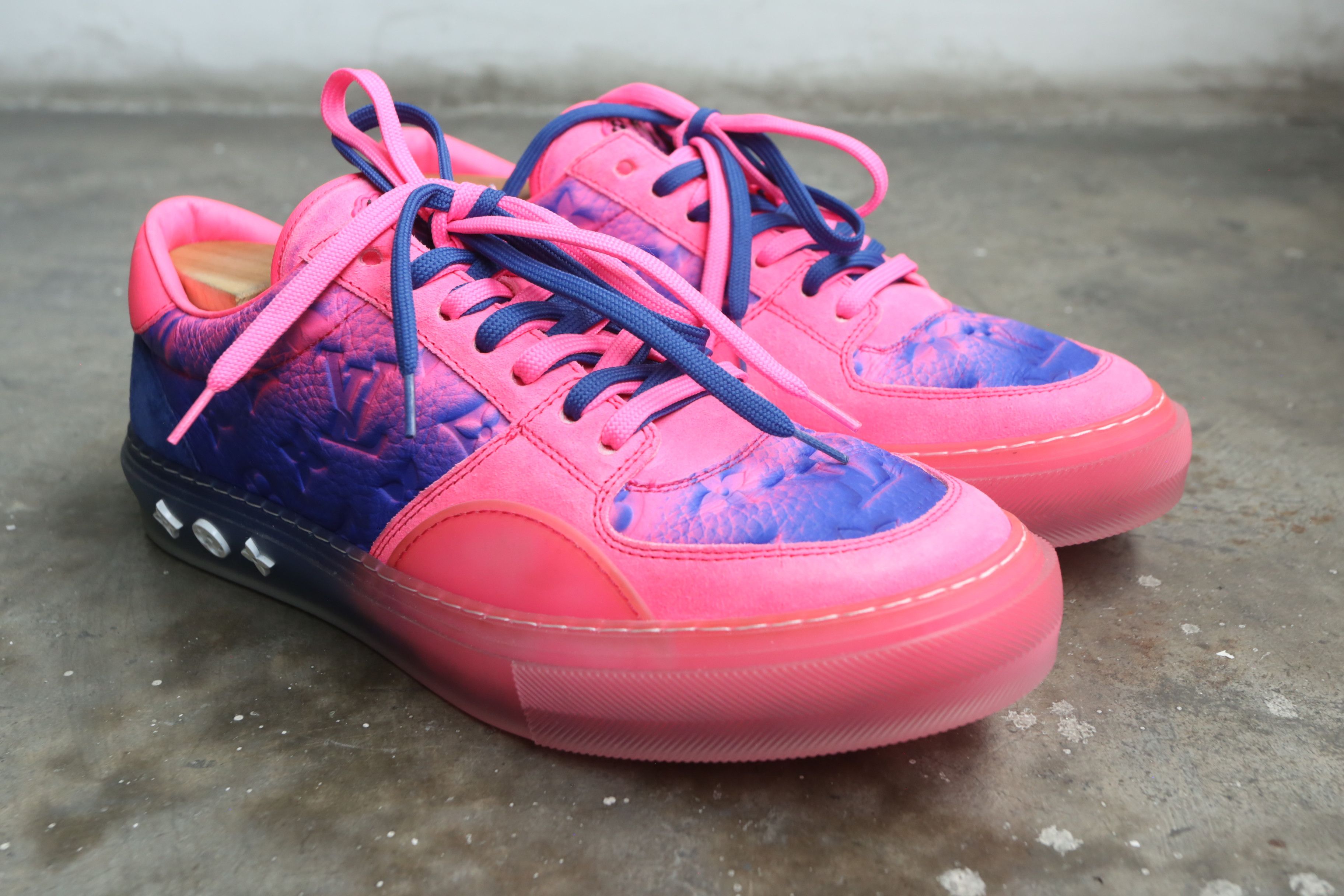 LV - VA - S/S 22 - Taurillon Illusion Ollie Sneakers