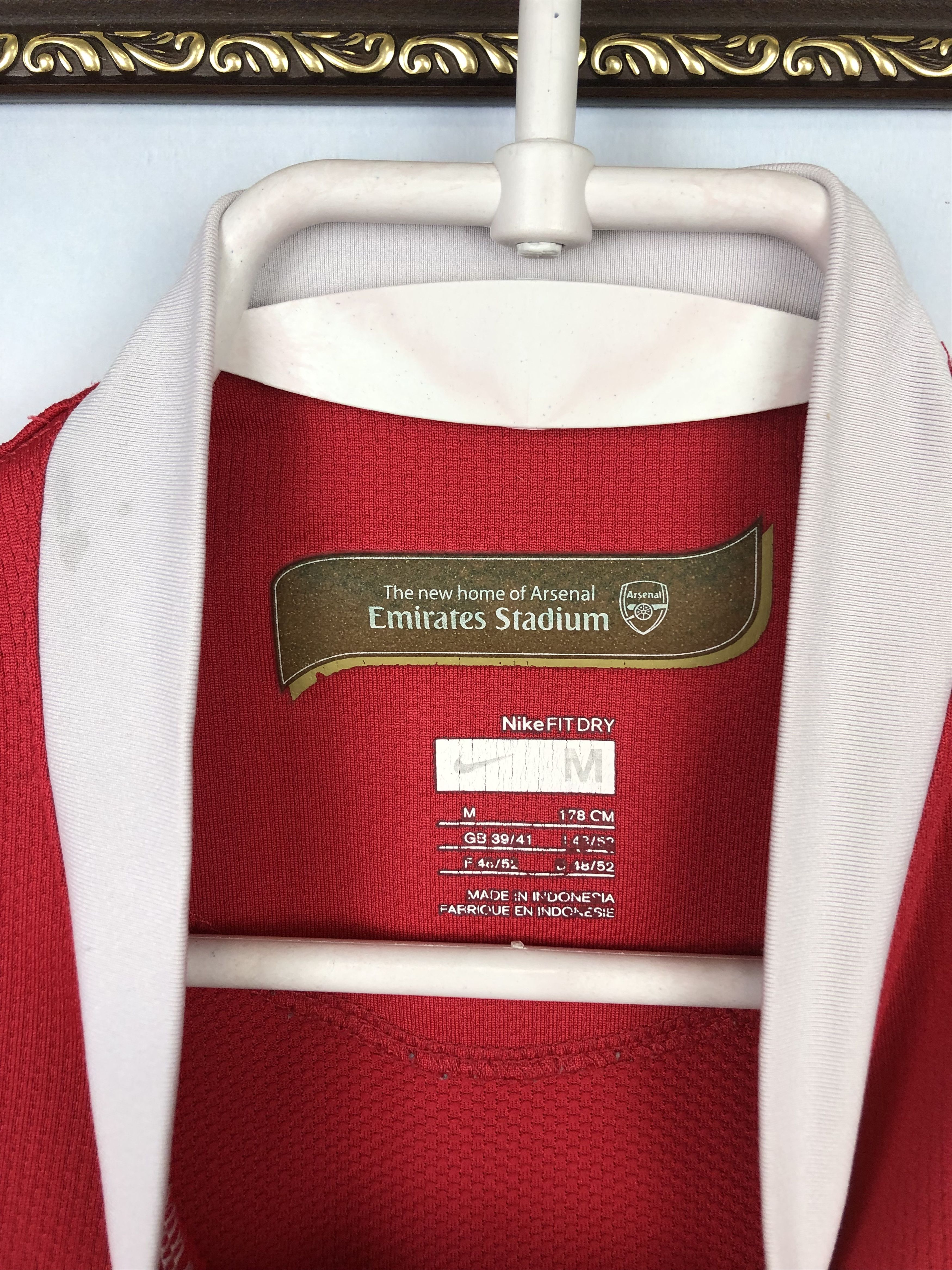 Nike Arsenal football shirt 2006 Soccer Nike Jersey Tee Hype Size US M / EU 48-50 / 2 - 8 Thumbnail