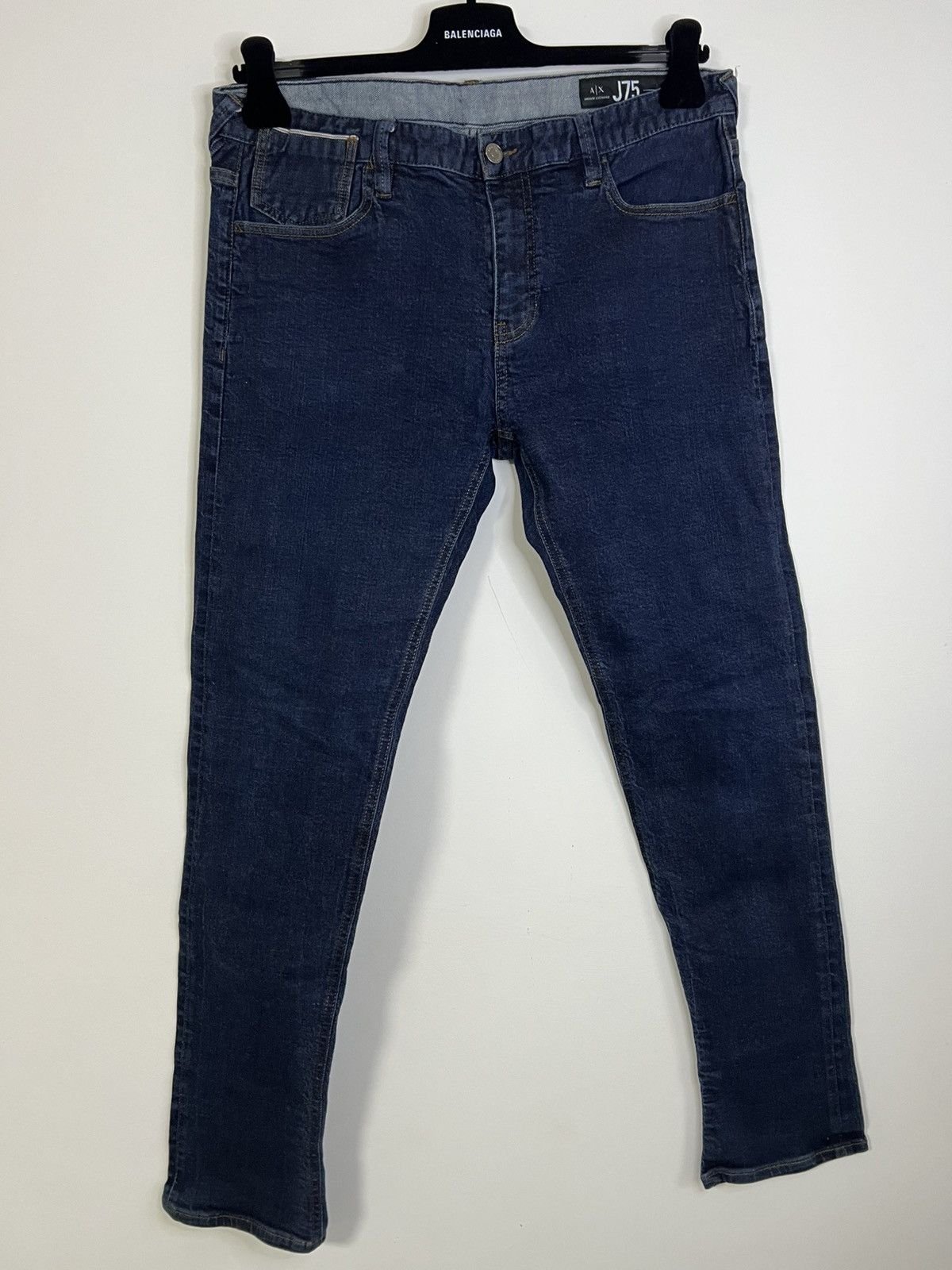 Armani Exchange Armani exchange XL blue straight fit jeans Size US 36 / EU 52 - 1 Thumbnail