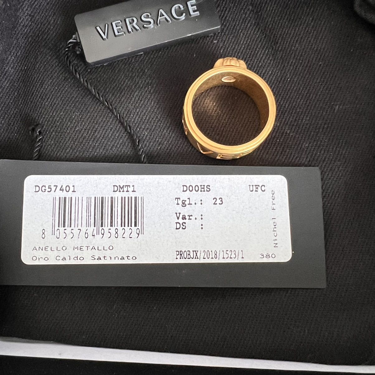 Kith × Versace KITH x Versace Medusa Ring Size ONE SIZE - 2 Thumbnail