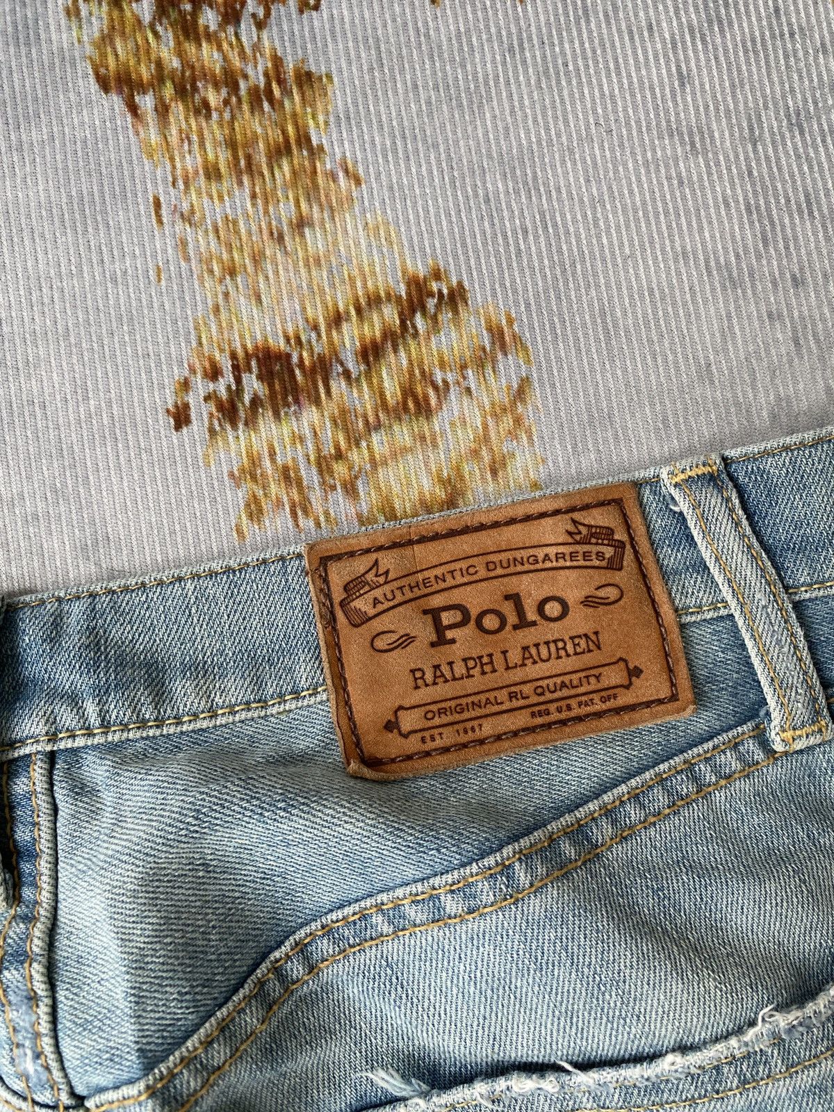 Ralph Lauren Polo Ralph Lauren Distressed Denim Size US 29 - 15 Thumbnail