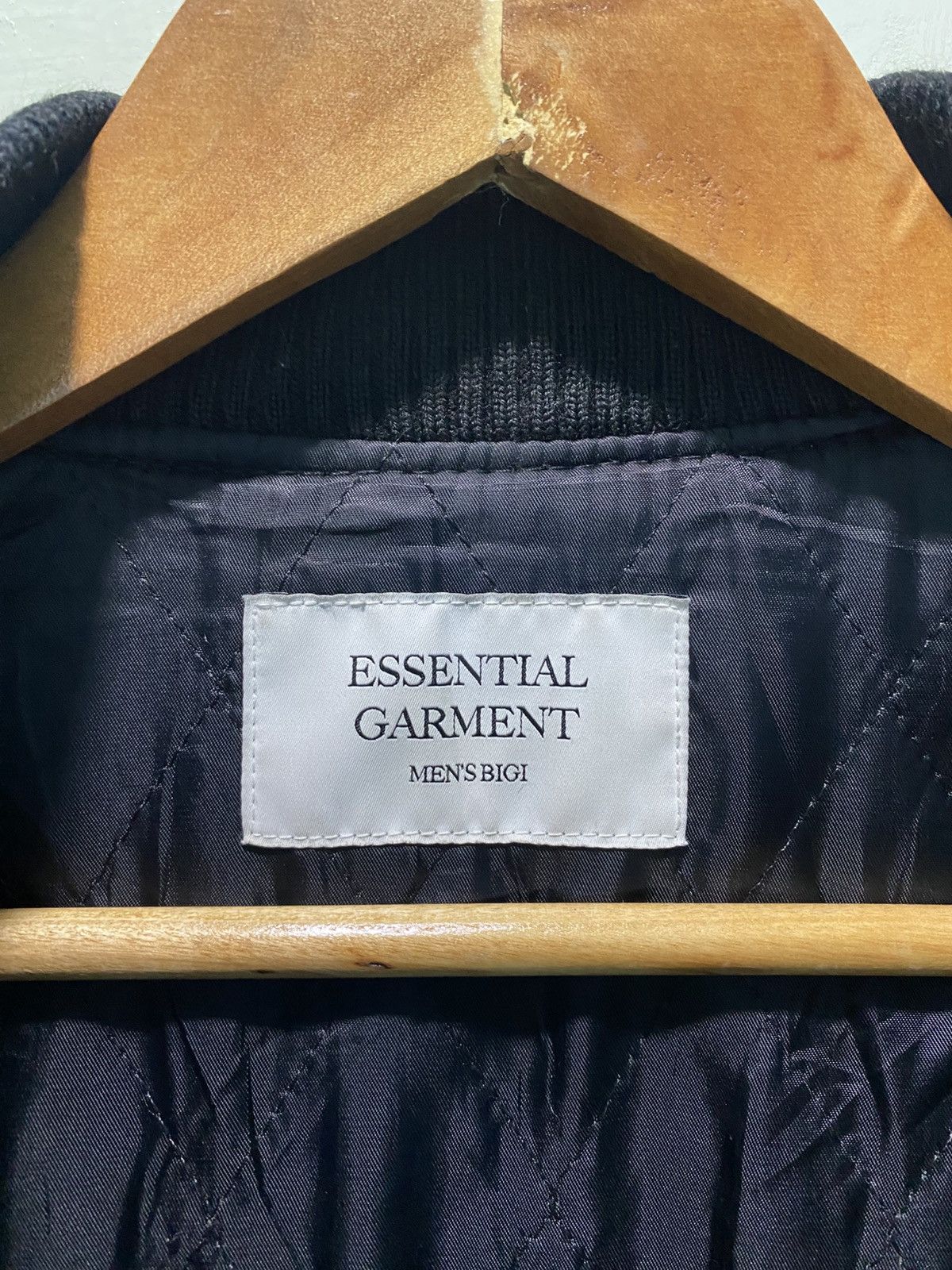 BIGI BIGI ESSENTIAL GARMENT MEN’S VARSITY WOOL SLEEVE LEATHER Size US M / EU 48-50 / 2 - 10 Thumbnail
