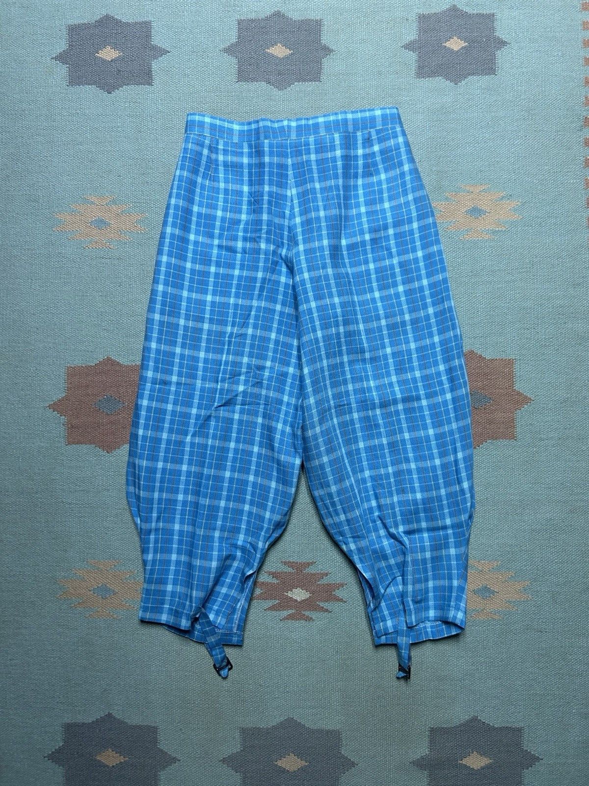 Vintage T Barry Knicker Co golf knickers pants pleated 4 short W26 Size 26" / US 2 / IT 38 - 6 Thumbnail