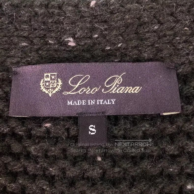 Loro Piana Loro Piana Long-Sleeve Color-Blocked Knit Cardigan Size S / US 4 / IT 40 - 6 Thumbnail