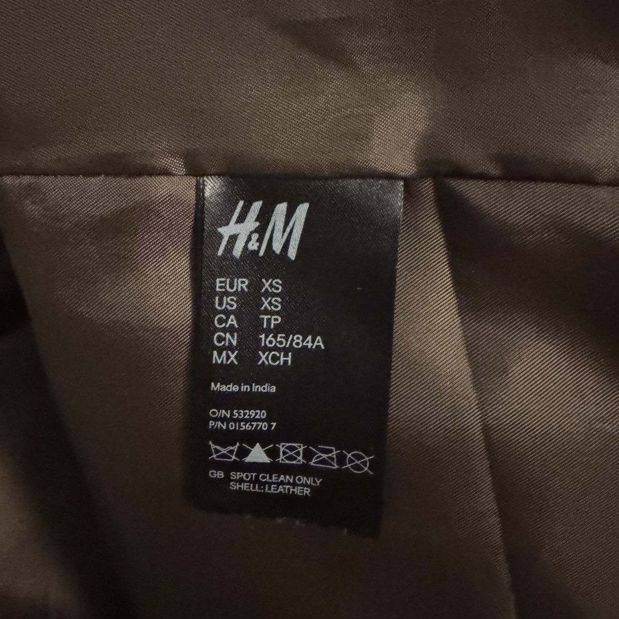 Grailed 2012 maison martin margiela h&m belt jacket Size US XS / EU 42 / 0 - 4 Thumbnail