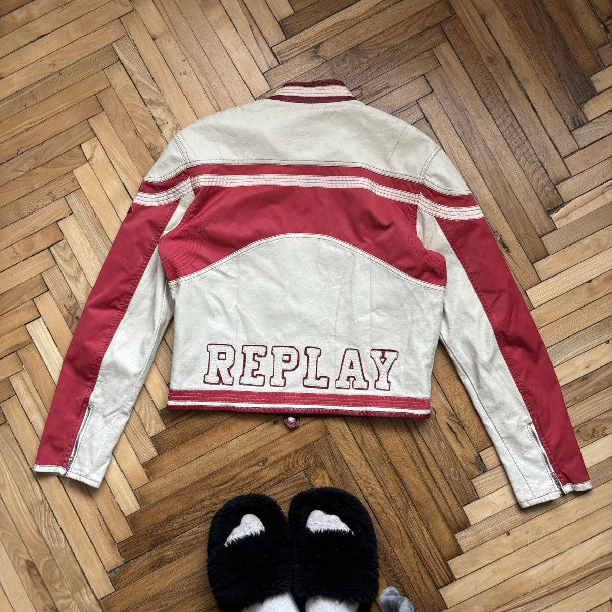 Replay Archive Vintage Y2K Replay Moto Dog Jacket Size US M / EU 48-50 / 2 - 2 Thumbnail