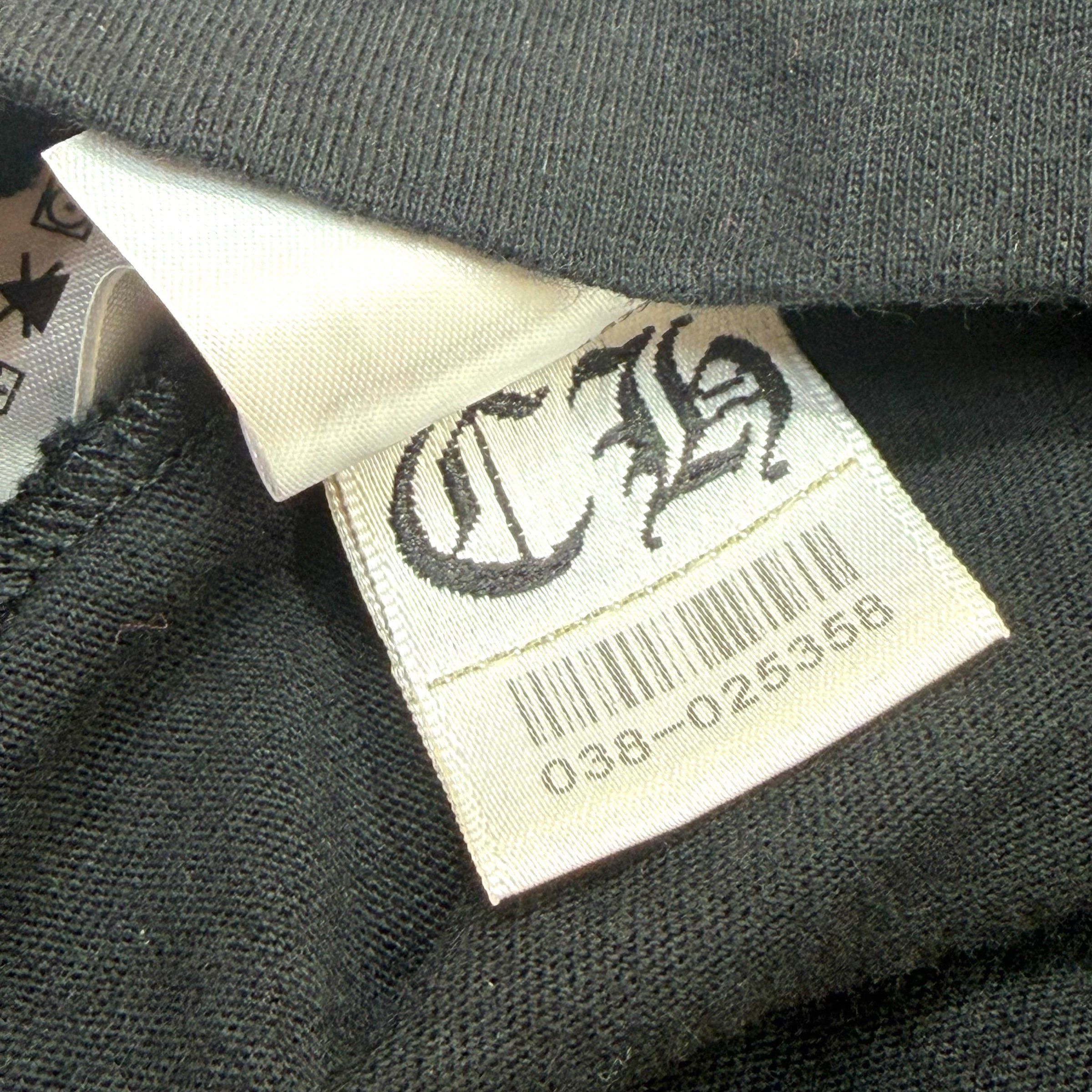 Chrome Hearts Chrome Hearts Black Staff Horseshoe Tee M Size US M / EU 48-50 / 2 - 6 Thumbnail