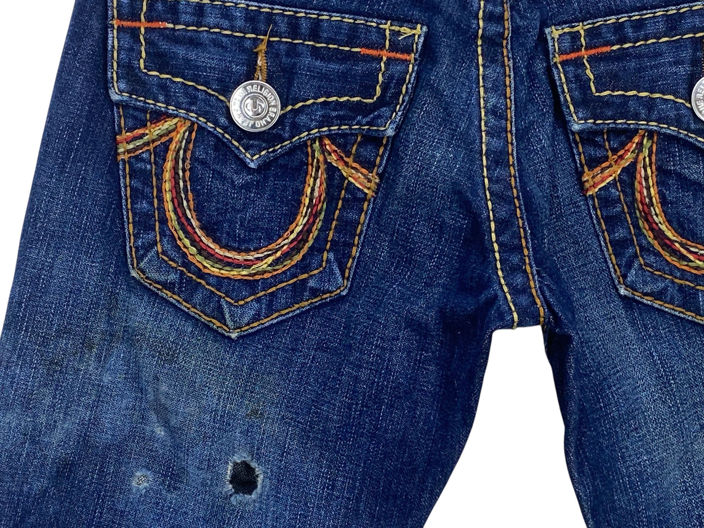 True Religion True Religion Bootcut Denim Jeans Twisted Seam Jeans Size 25" / US 0 / IT 36 - 8 Thumbnail