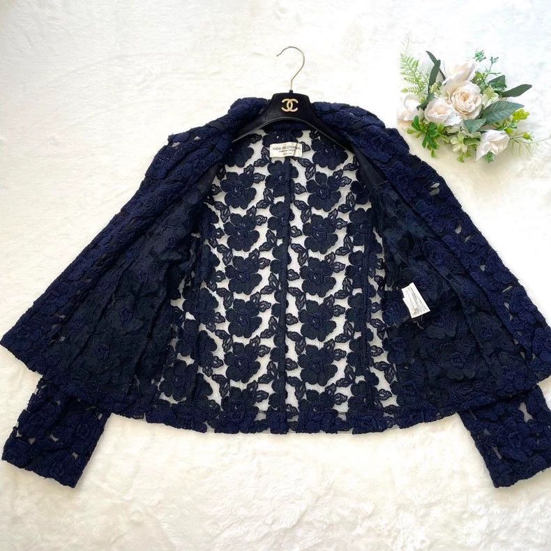 Comme des Garcons Comme des Garcons Flower openwork lace full embroidery coa Size M / US 6-8 / IT 42-44 - 5 Thumbnail
