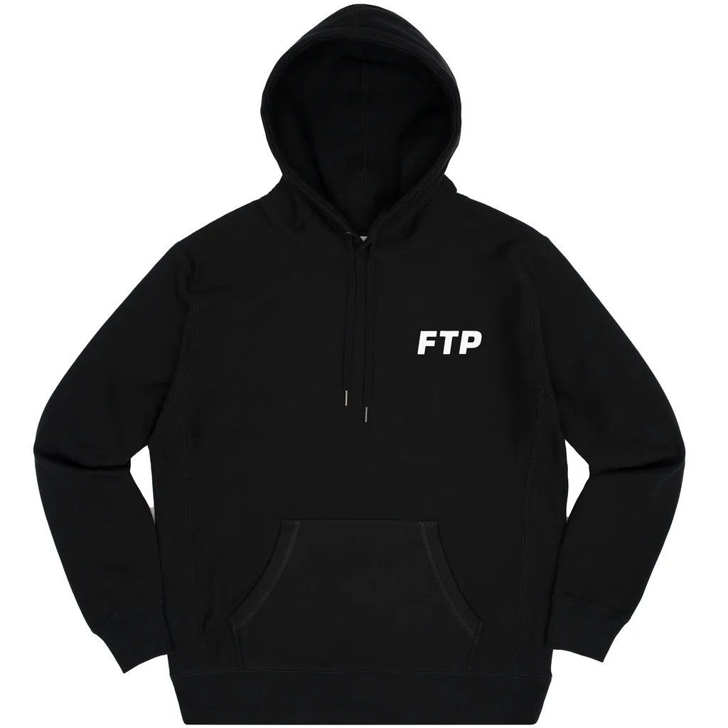 Fuck The Population FTP Flocked Logo Pullover Hoodie Black Size US XXL / EU 58 / 5 - 1 Thumbnail