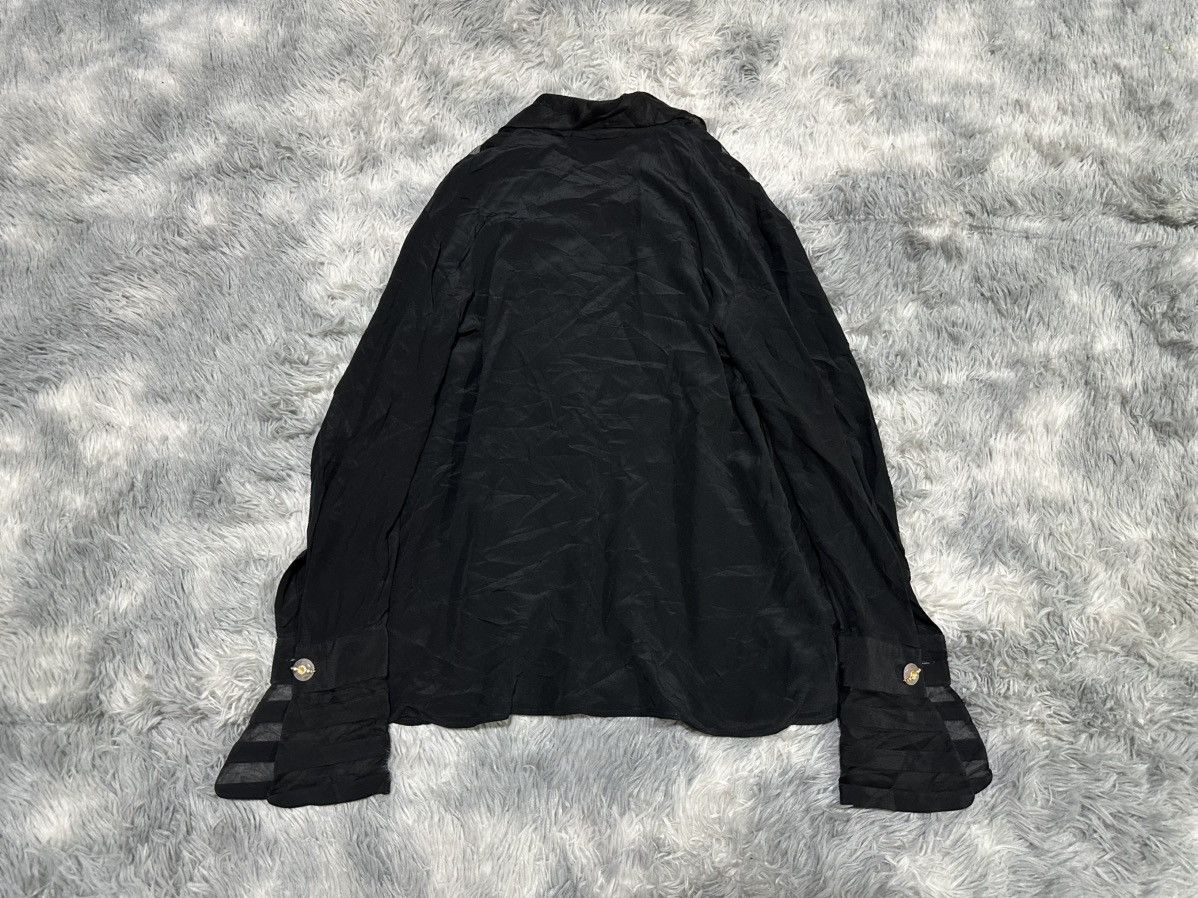 Gianfranco Ferre 🔥Vintage Gianfranco Ferre Silk Shirt See Through Size US L / EU 52-54 / 3 - 7 Thumbnail