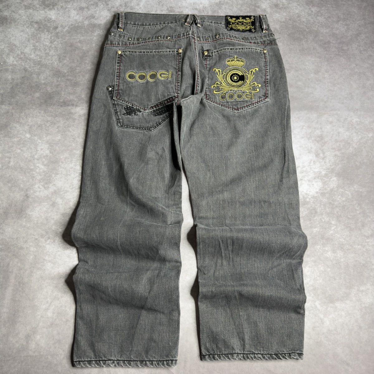 Coogi Vtg Coogi Jeans Late 2000’s Embrodiered Gold Size US 36 / EU 52 - 7 Thumbnail