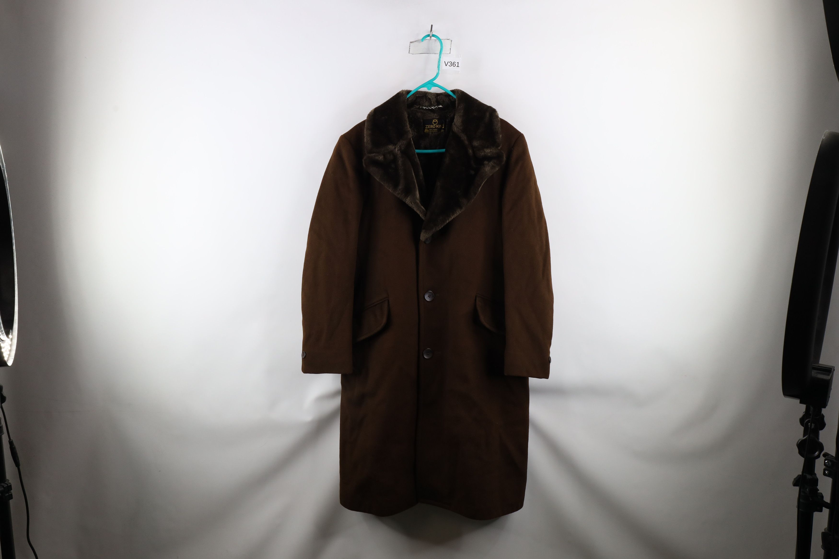 Vintage Vintage 60s 70s Streetwear Heavyweight Wool Overcoat USA Size US S / EU 44-46 / 1 - 1 Thumbnail