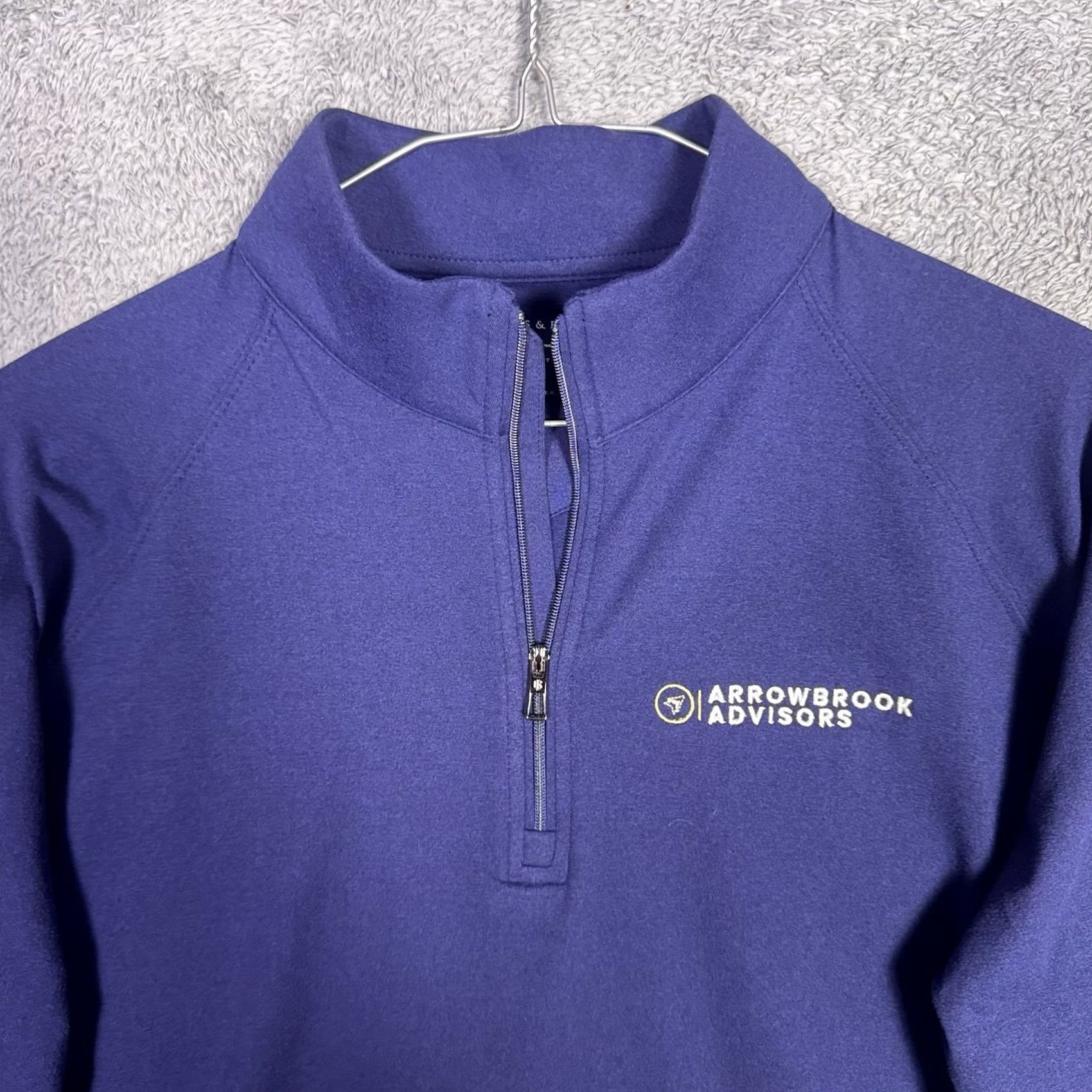 Vintage Holderness & Bourne Westland 1/4 Zip Men S Dry Luxe Performance Golf Pullover Nike Shirt? Size US S / EU 44-46 / 1 - 3 Thumbnail