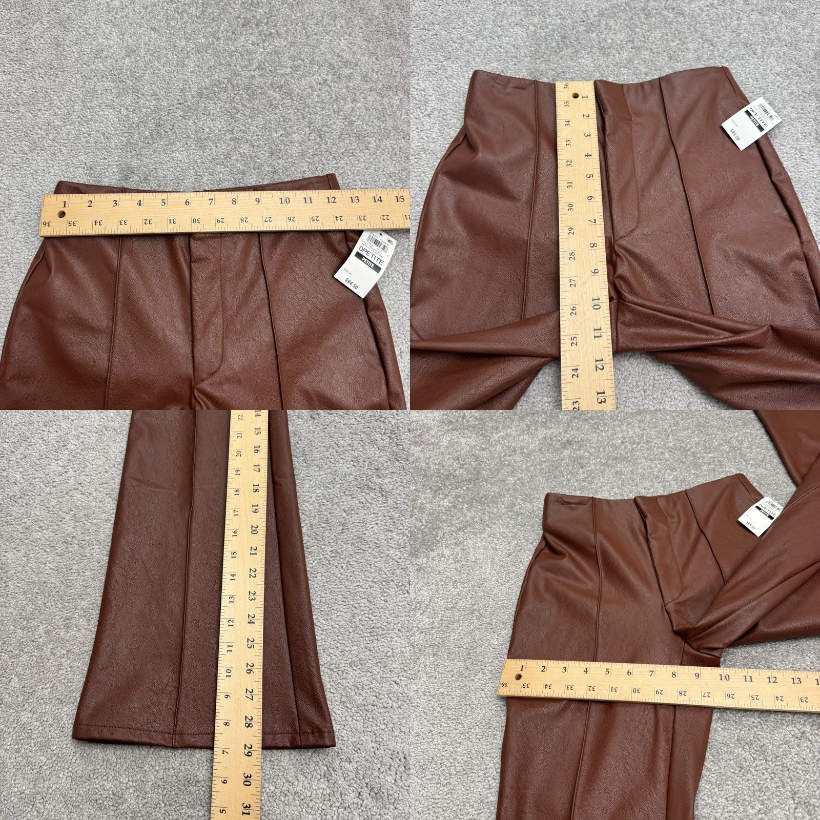 Vintage VINTAGE? (No) INC International Concepts Brown Bootcut Pants Womens 0P Petite Bootcut Pants Brown INC Clothing Womens Slim? No. Size 25" / US 0 / IT 36 - 9 Thumbnail
