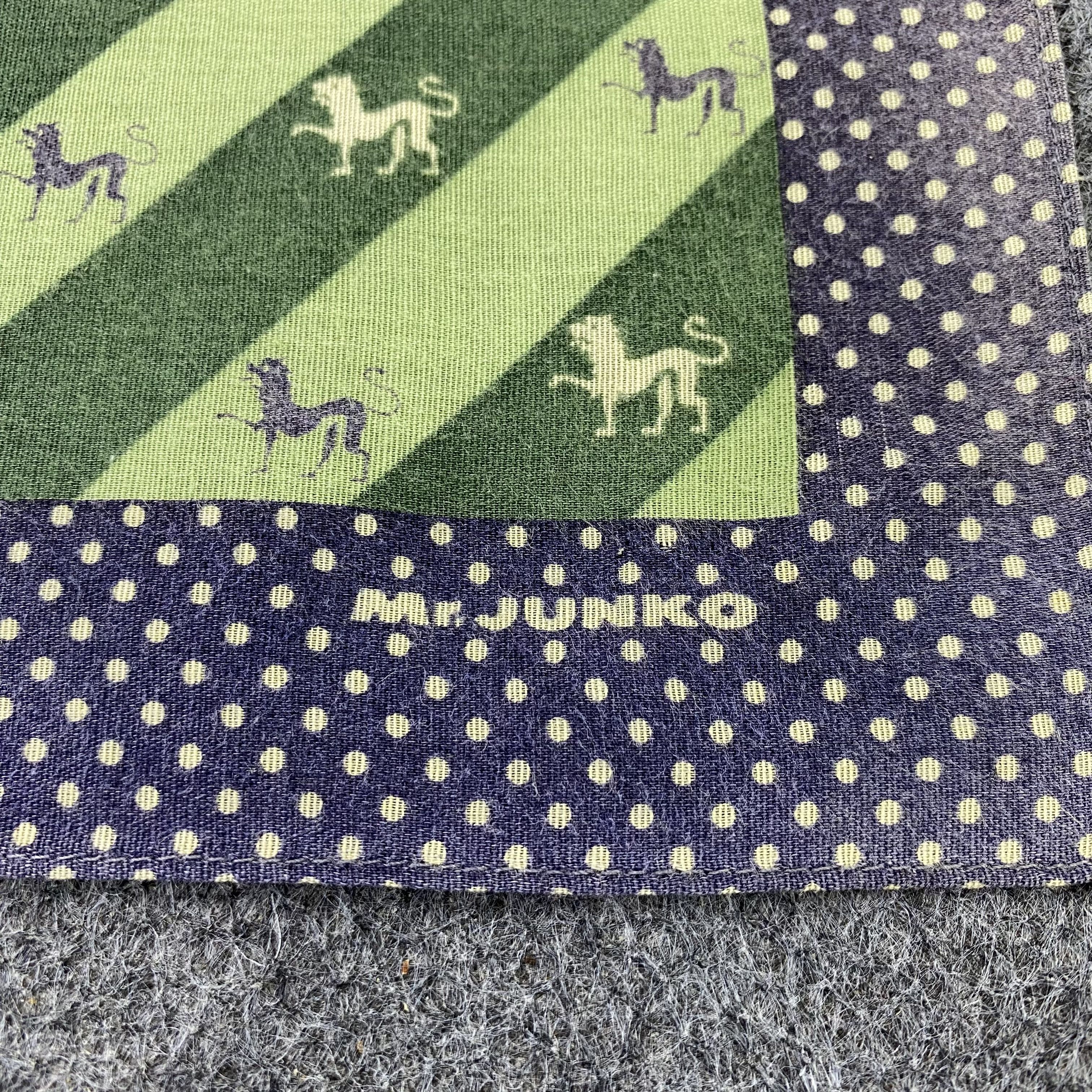 Japanese Brand Mr. Junko Handkerchief / Bandana / Neckerchief-B1505 Size ONE SIZE - 7 Thumbnail