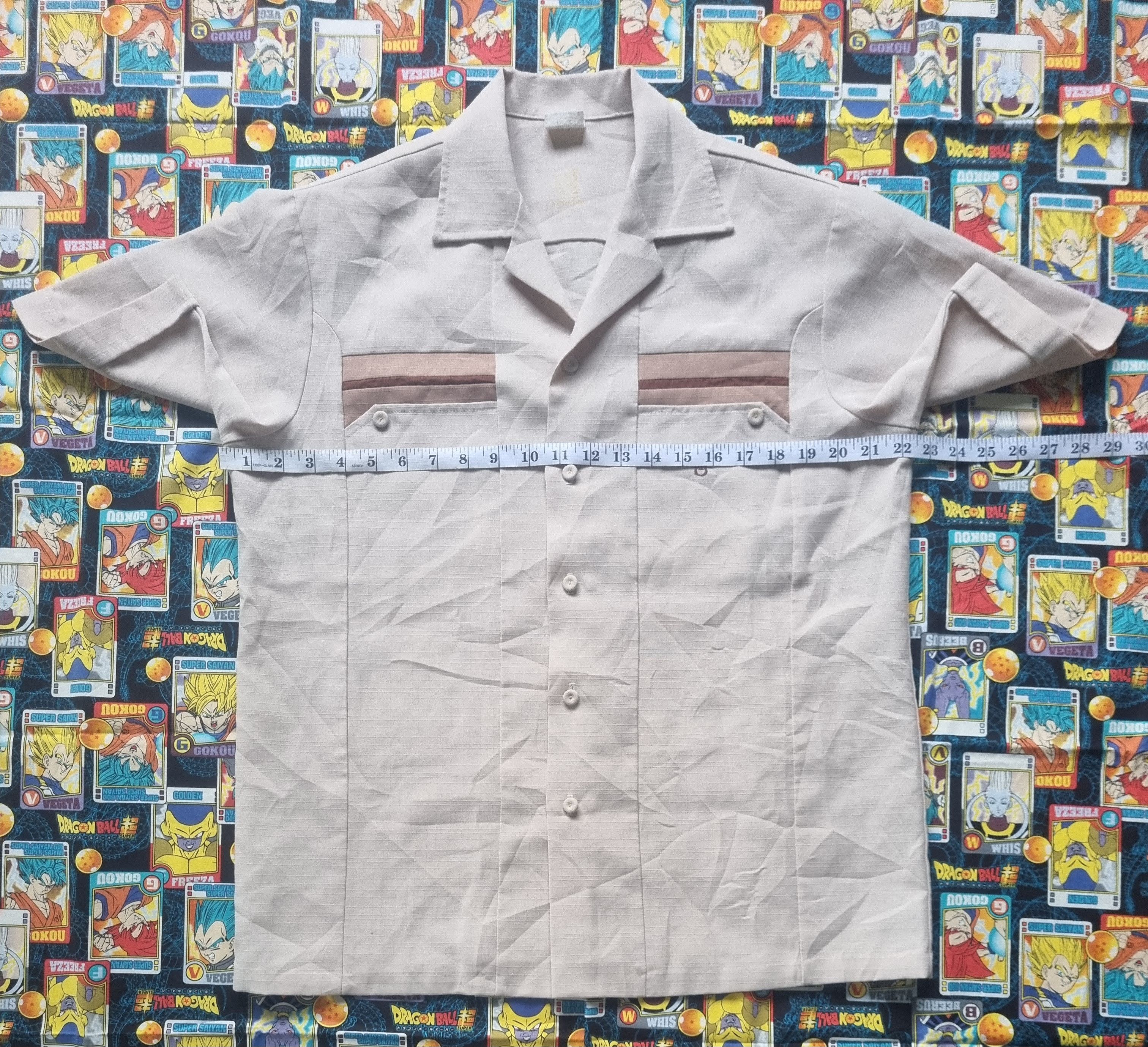 IOLANI Vtg 70s Iolani Executive Beige Hawaiian Cabana Rocky Shirt L Size US L / EU 52-54 / 3 - 3 Thumbnail