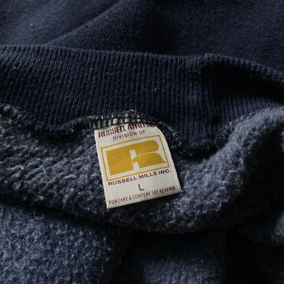 Russell Athletic × Vintage Vintage Russell Kanye West Yeezy Style Boxy 1970s Hoodie Y2K Size US L / EU 52-54 / 3 - 7 Thumbnail