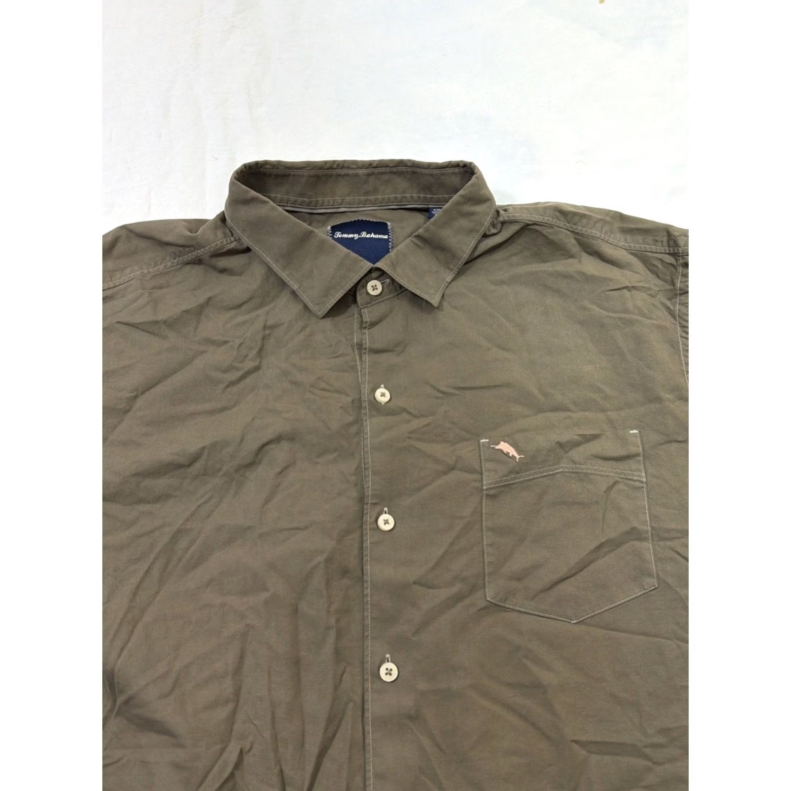 Tommy Bahama Tommy Bahama Shirt Men’s XXL Long Sleeve Button-Up Brown Silk Cotton Blend Button-Up Shirt Mens 2XL Long Sleeve Brown Silk Cotton Blend Size US XXL / EU 58 / 5 - 4 Thumbnail