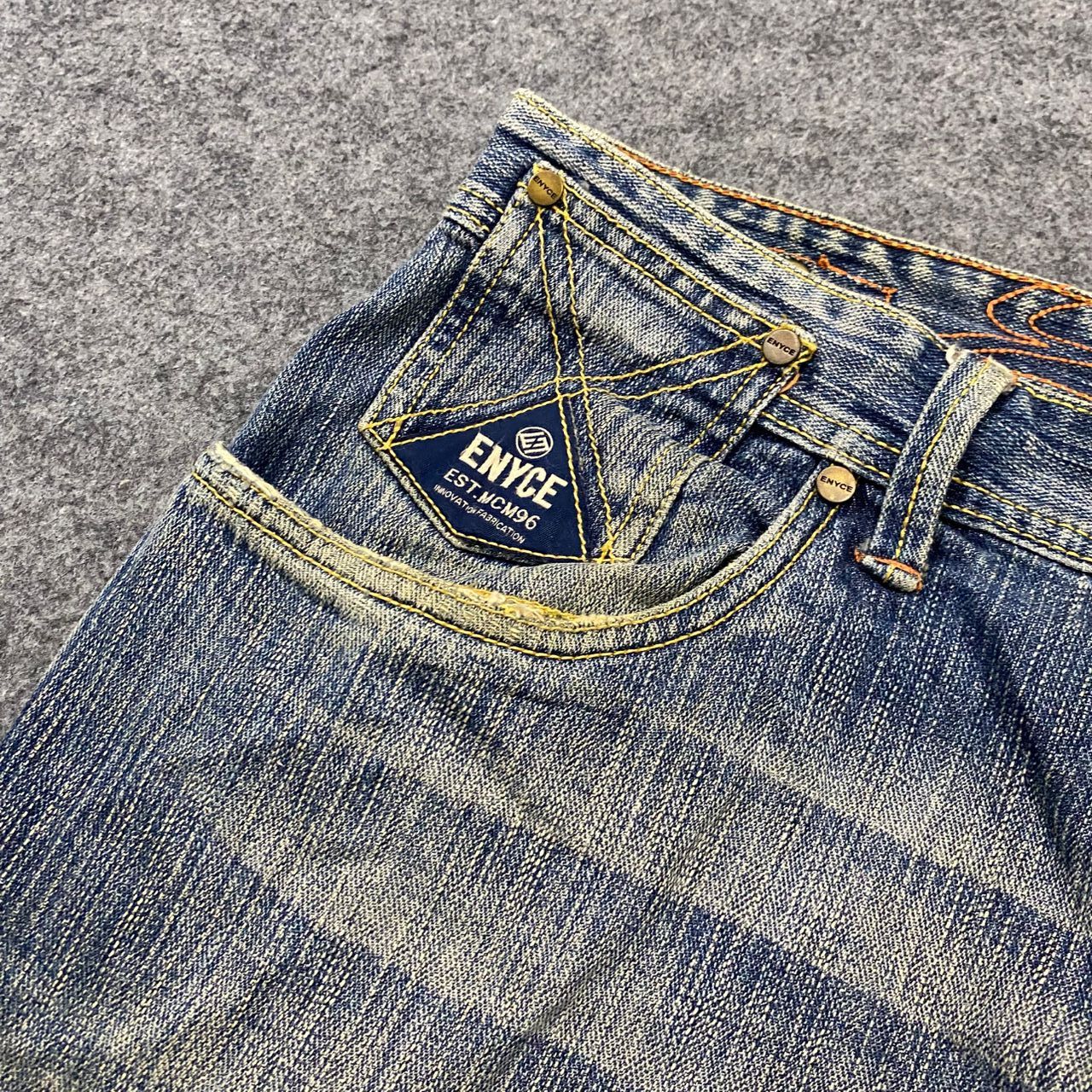 Enyce 💥Best Offer💥Vintage Enyce Baggy Denim Size US 36 / EU 52 - 9 Thumbnail