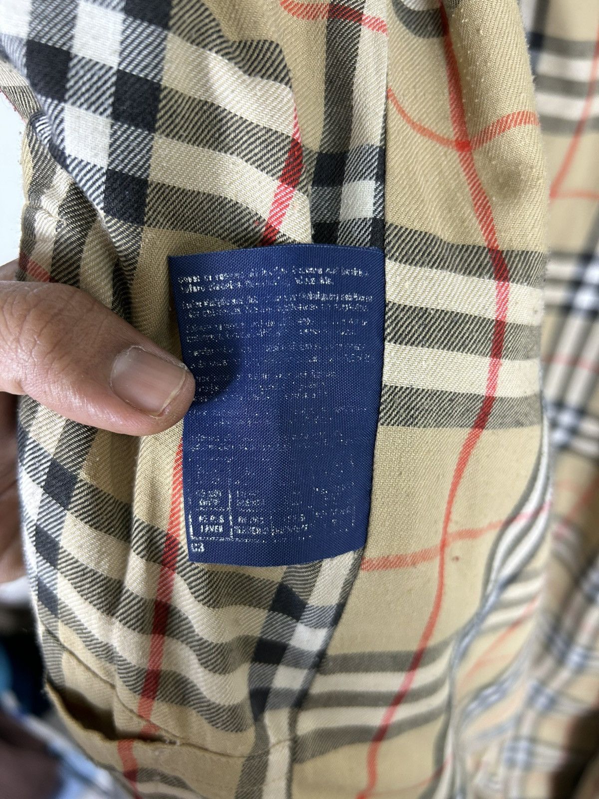 Burberry ⚡️Vintage Burberrys London Button Long Coat Jacket Size US M / EU 48-50 / 2 - 14 Thumbnail