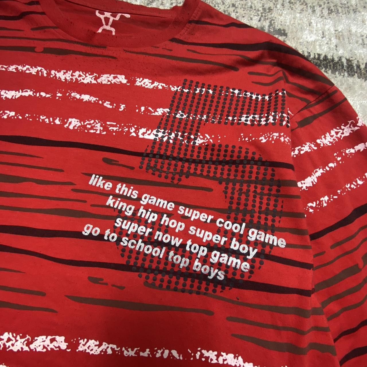 Japanese Brand 00s Graphic Longsleeve Tee Red XXL Size US XXL / EU 58 / 5 - 3 Thumbnail
