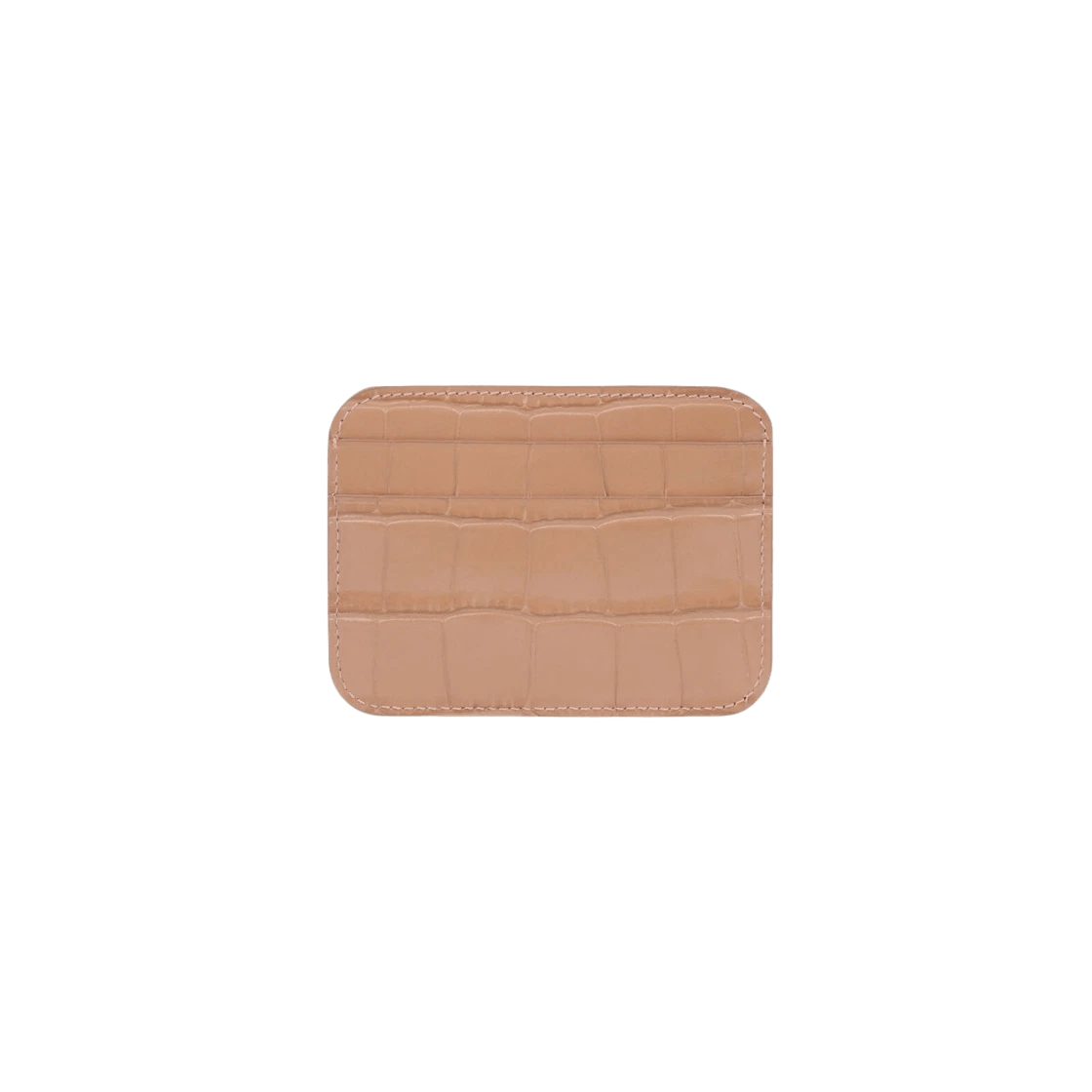 Balenciaga o1w1db10525 Size: OS / Cash Card Holder Crocodile Embossed Size ONE SIZE - 2 Thumbnail