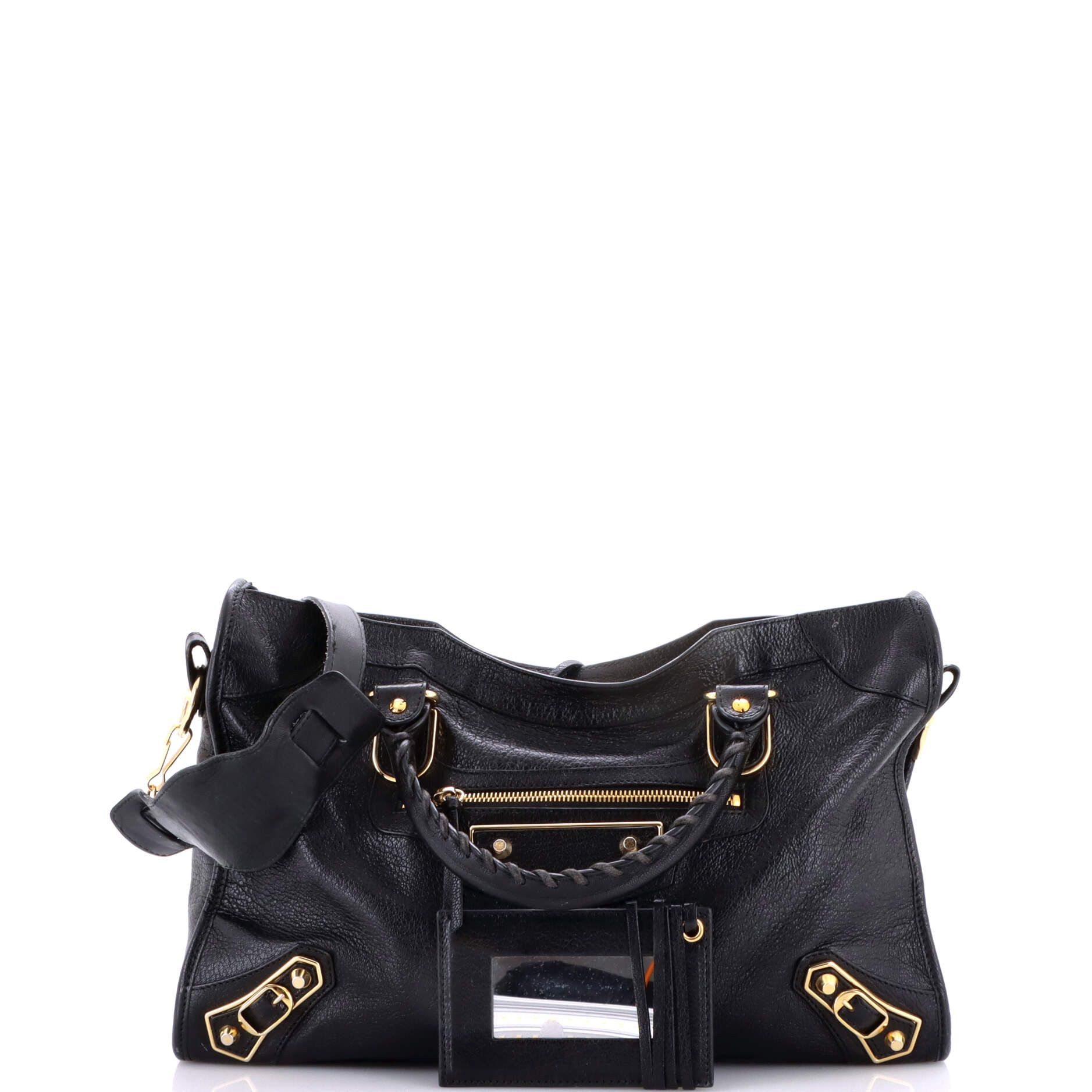 Balenciaga City Classic Metallic Edge Bag Leather Medium Size ONE SIZE - 1 Thumbnail