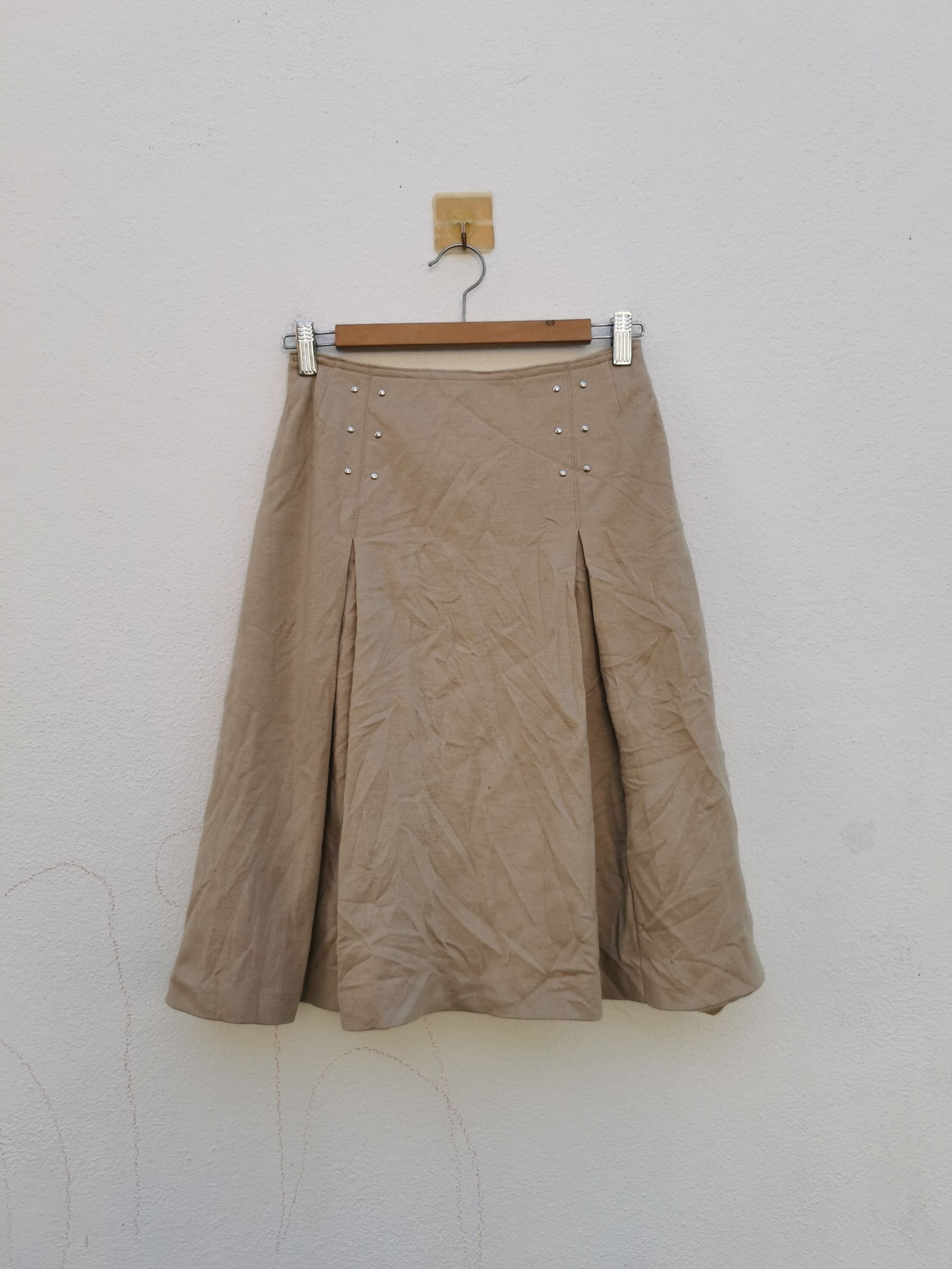 image of Courreges Skirt in Grey, Women's (Size 26)