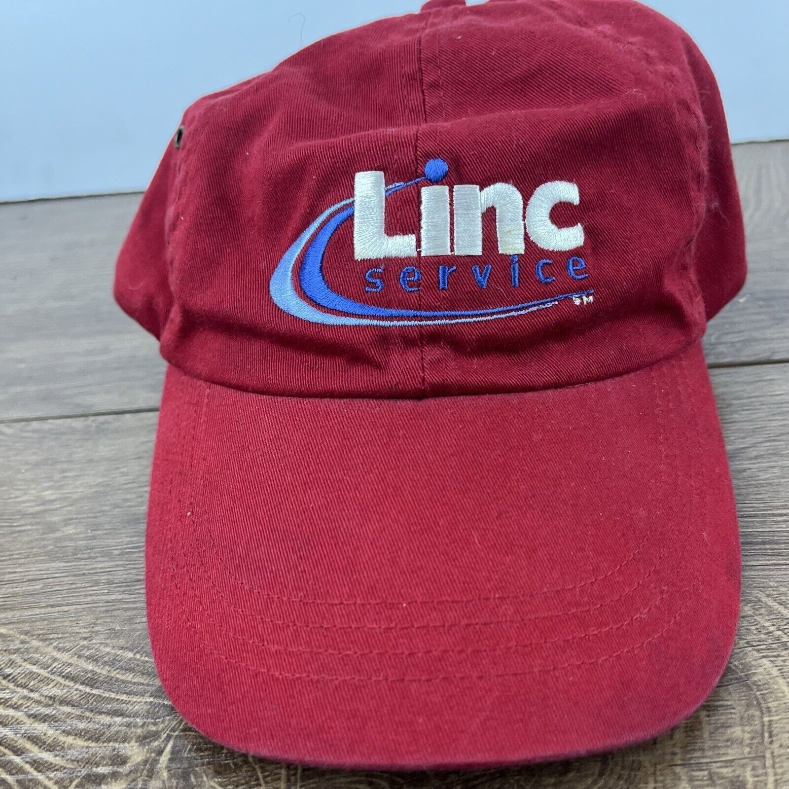 Other Linc Service Hat Red Adjustable Hat Red Adult Size Hat Size ONE SIZE - 7 Thumbnail