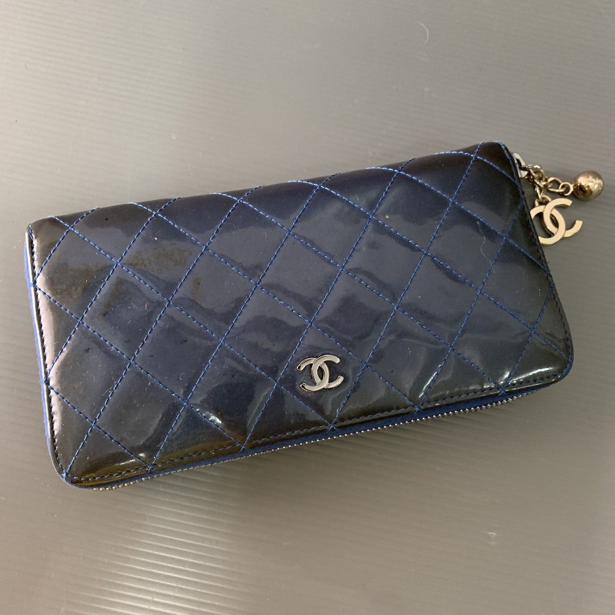 Chanel Chanel Patern Leather Long Wallet Size ONE SIZE - 1 Thumbnail
