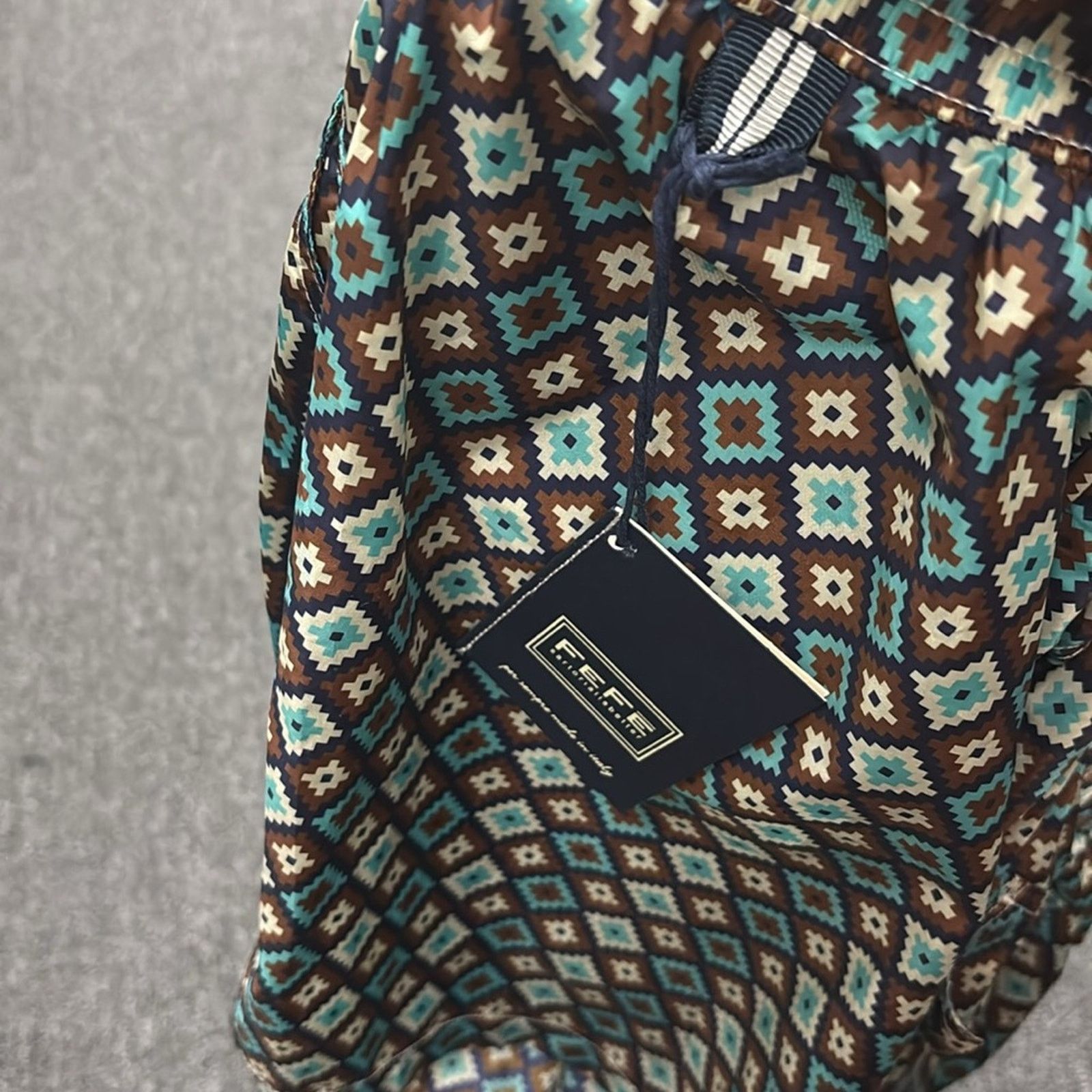 Other NWT Fefe Stylish Geometric Swim Trunks Size XXL Size US 44 / EU 60 - 13 Thumbnail