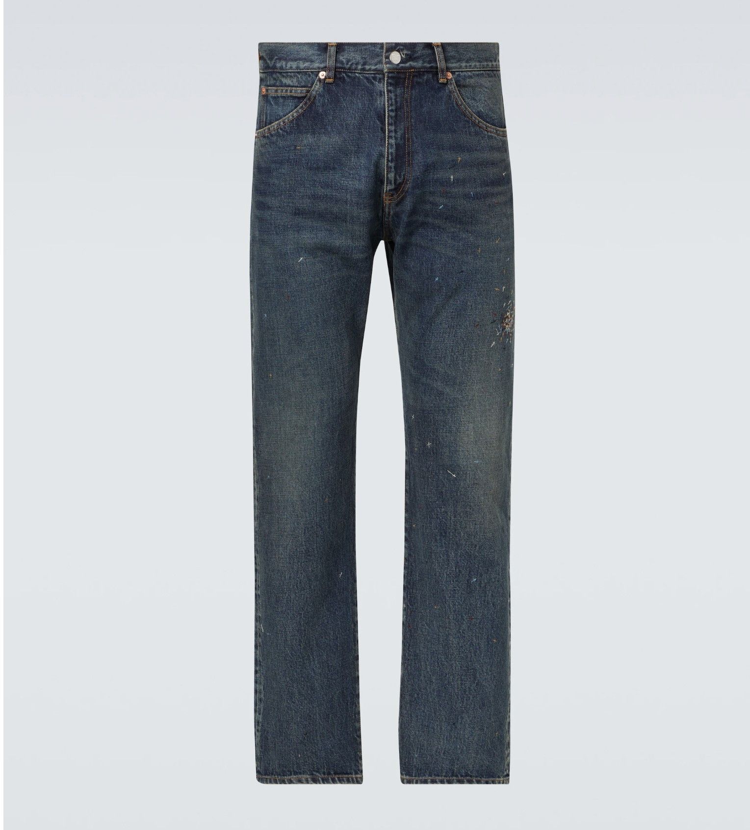 Undercover Embroidered Crosses Painter Jeans - UNISEX Size US 32 / EU 48 - 3 Thumbnail