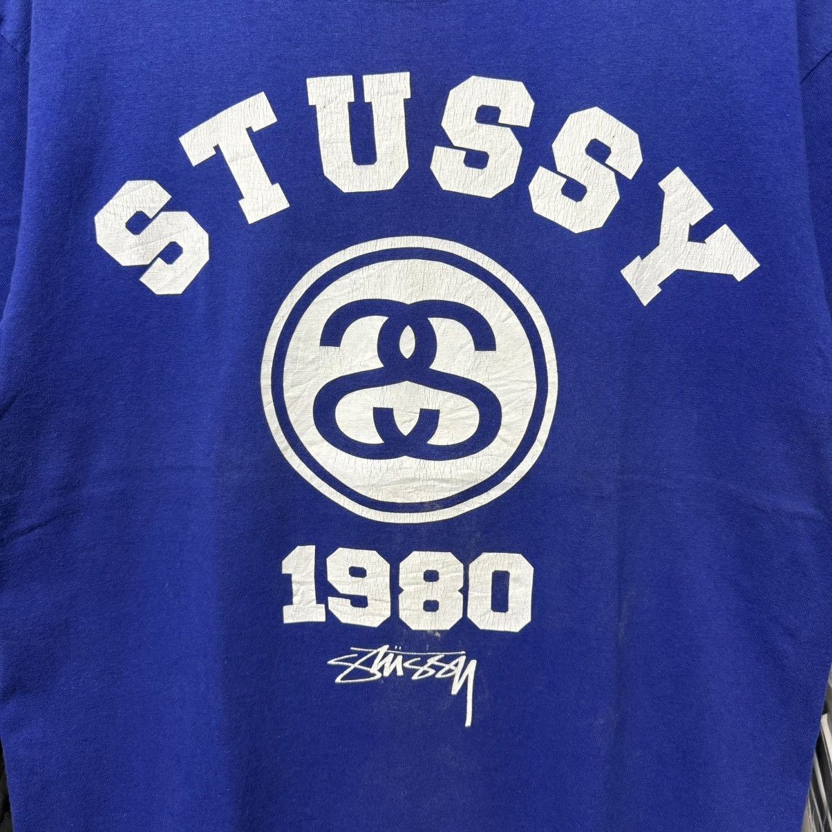 Stussy 2000s stussy clasic double sided tshirt Size US L / EU 52-54 / 3 - 5 Thumbnail