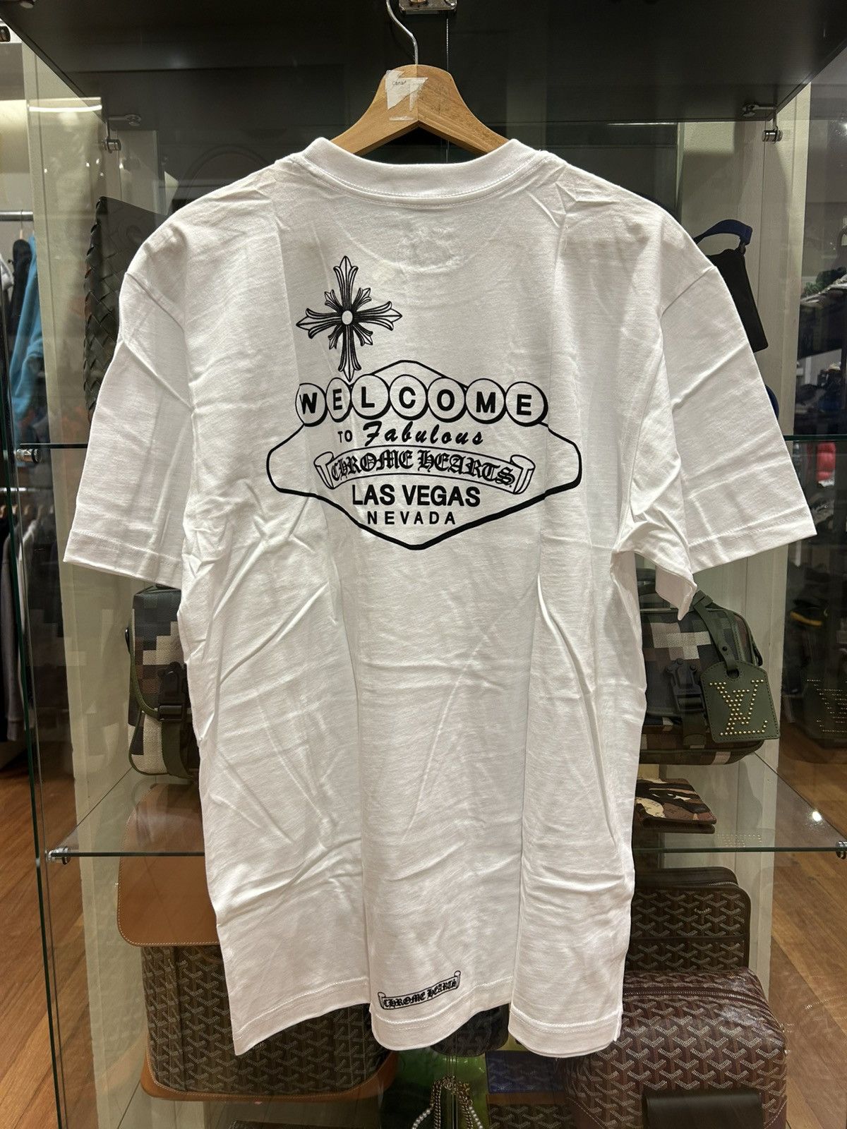 Chrome Hearts Chrome Hearts Las Vegas Horseshoe Tee Size US XL / EU 56 / 4 - 2 Thumbnail