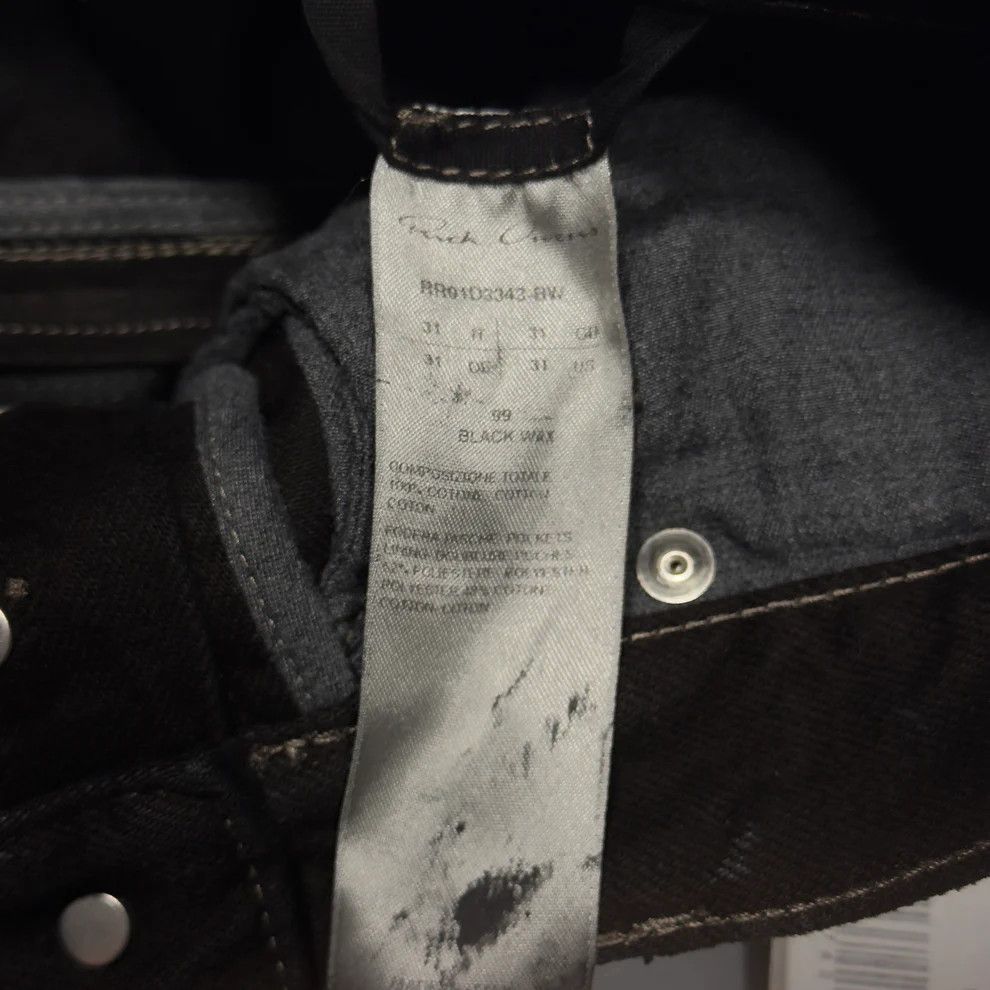 Black Wax Denim Bolan Banana Jeans