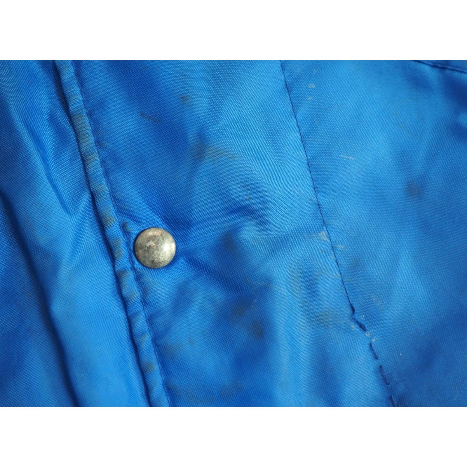 Vintage VTG 70s Swingster Royal Blue Nylon Sherpa Shearling Lined Snap Jacket USA Mens M Size US M / EU 48-50 / 2 - 7 Thumbnail