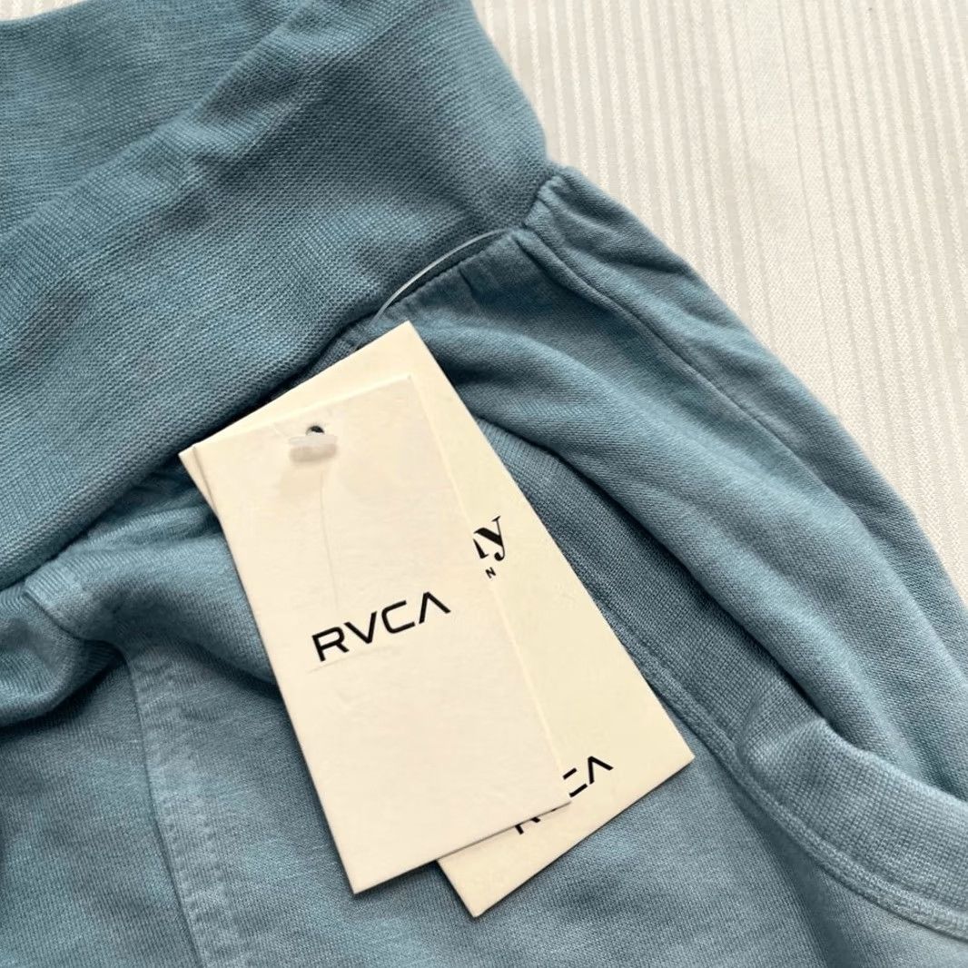 Rvca Pants Women Xs Blue Fleece Downtown Dip Dye Sunday Collection New Activewear, Women's (Size 26) — image 4 of 6