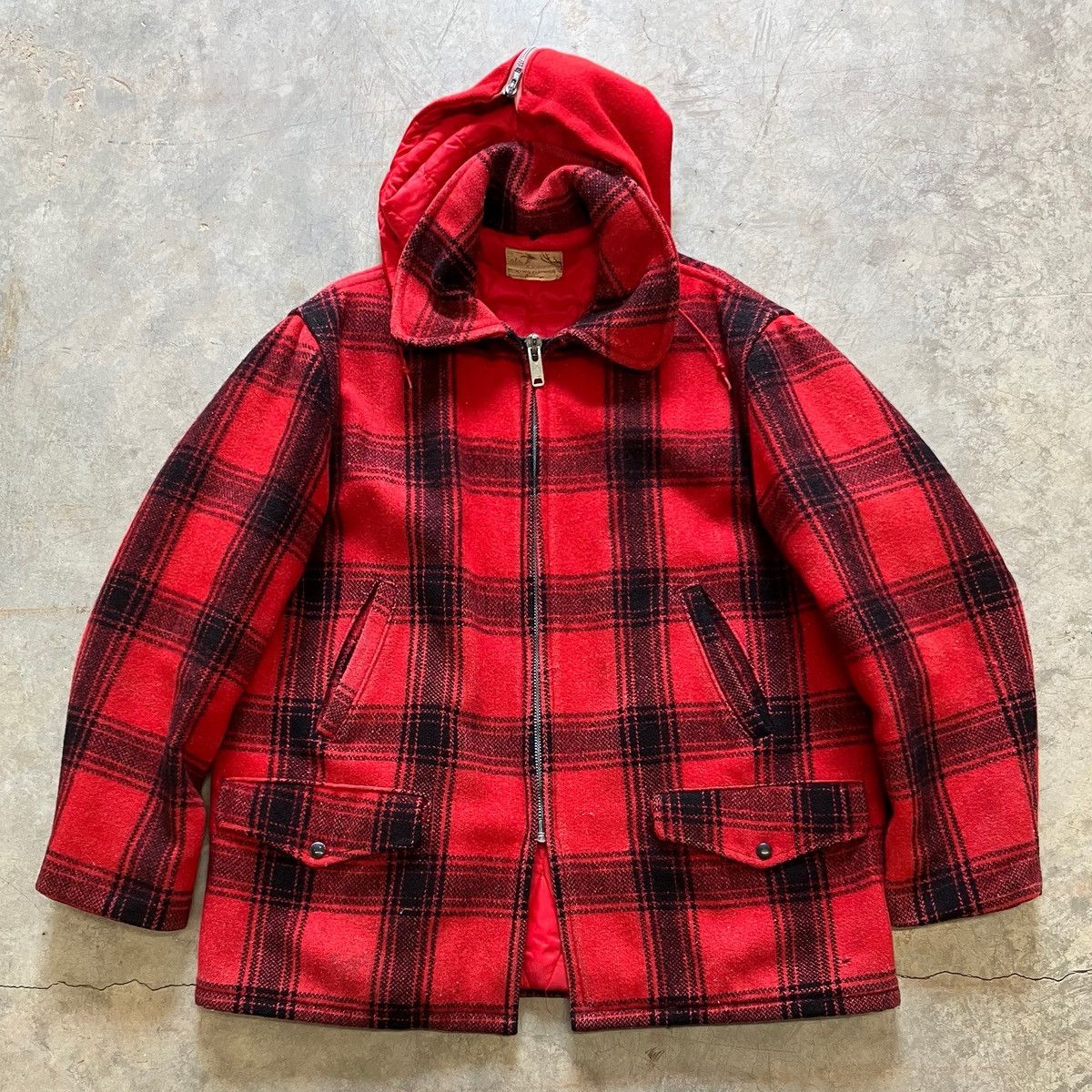 Vintage Vintage 50's Penneys Foremost Hunting Jacket Size US L / EU 52-54 / 3 - 1 Thumbnail