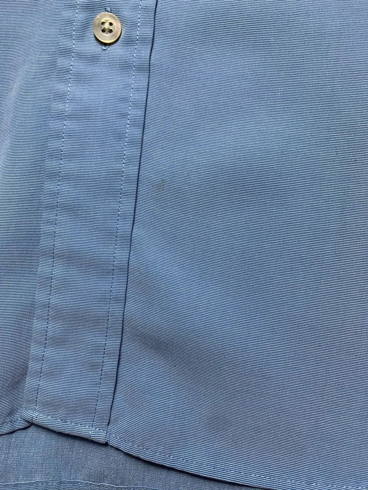 Yves Saint Laurent Vintage Yves Saint Laurent Jeans shirt XL logo blue Size US XL / EU 56 / 4 - 3 Thumbnail