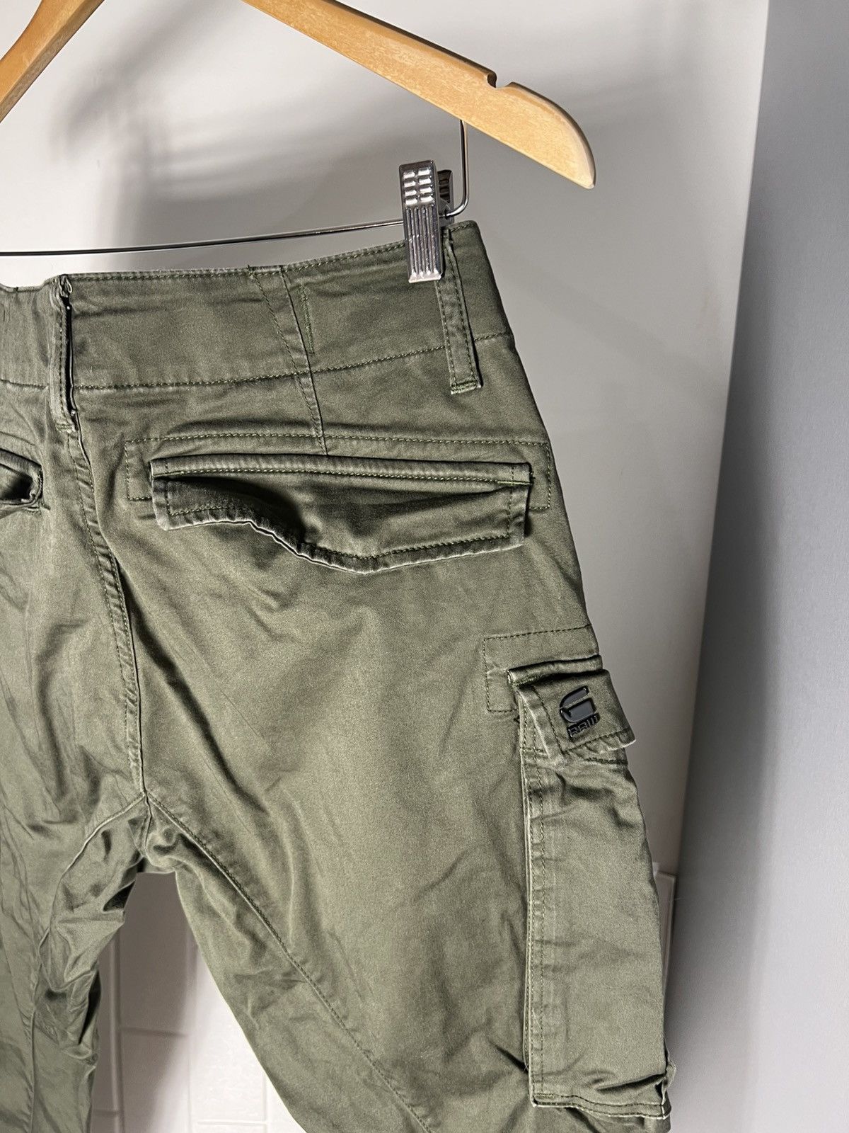 G-Star × Japanese Brand VERY RARE G STAR RAW MULTIPOCKET CARGO PANTS JAPAN STYLE Y2K Size US 31 - 9 Thumbnail