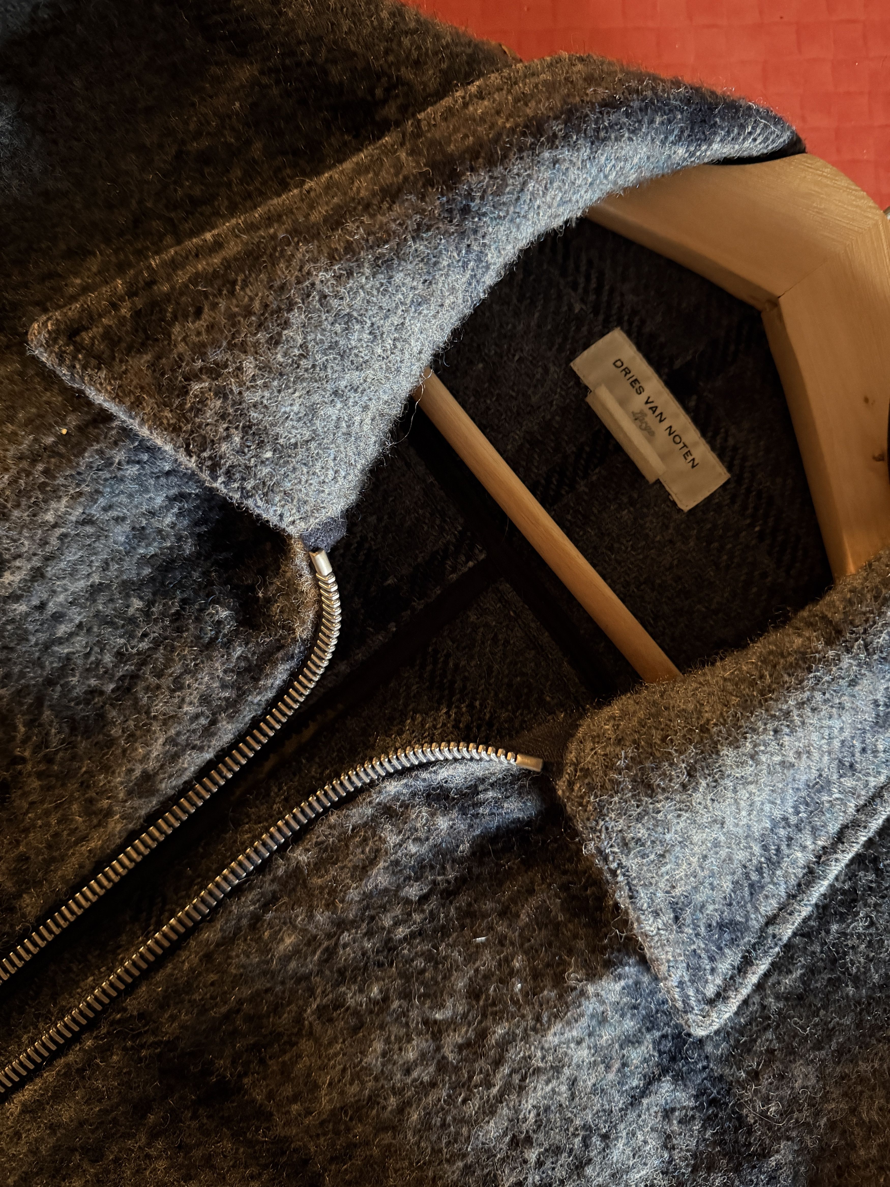 Dries Van Noten Archival Dries Van Noten Plaid Wool Zip Jacket Size US S / EU 44-46 / 1 - 3 Thumbnail