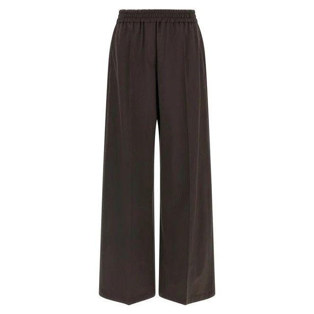 Brunello Cucinelli BRUNELLO CUCINELLI Brown Cool wool Trousers New & Authentic Size 27" / US 4 / IT 40 - 1 Thumbnail