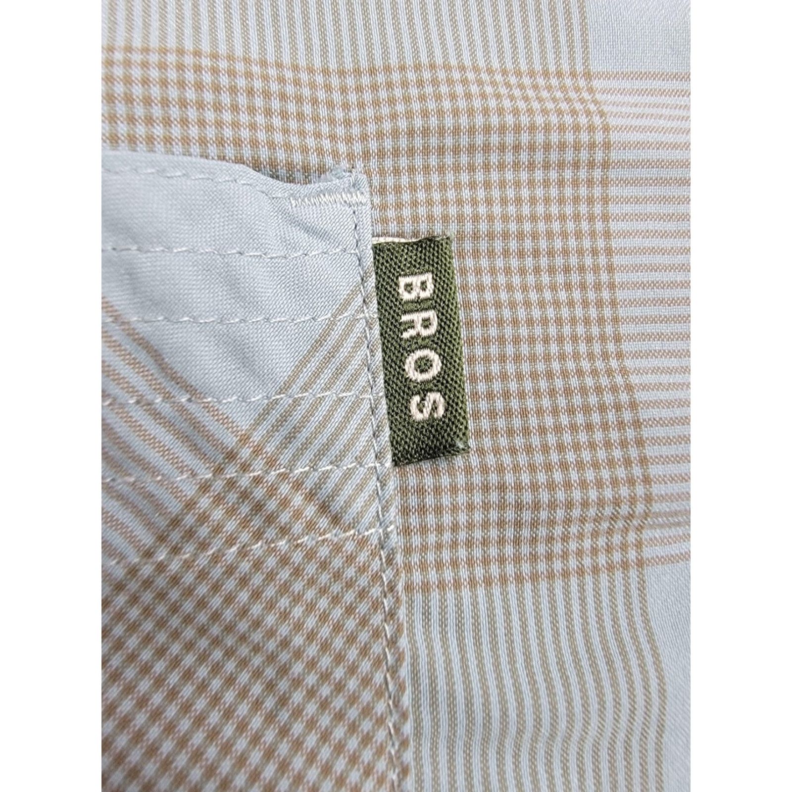 Howler Brothers Howler Bros Shirt Mens L Blue Plaid Short Sleeve Button Up Lightweight Size US L / EU 52-54 / 3 - 6 Thumbnail