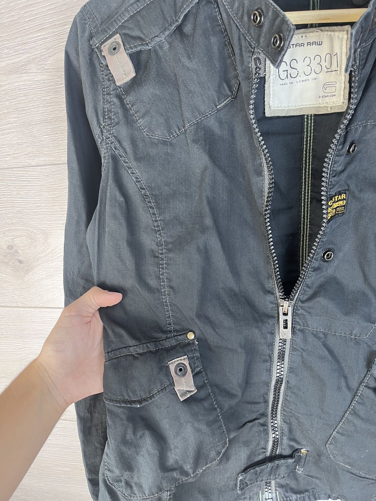 G-Star Women's jacket with many pockets G-Star Raw size m Size M / US 6-8 / IT 42-44 - 8 Thumbnail